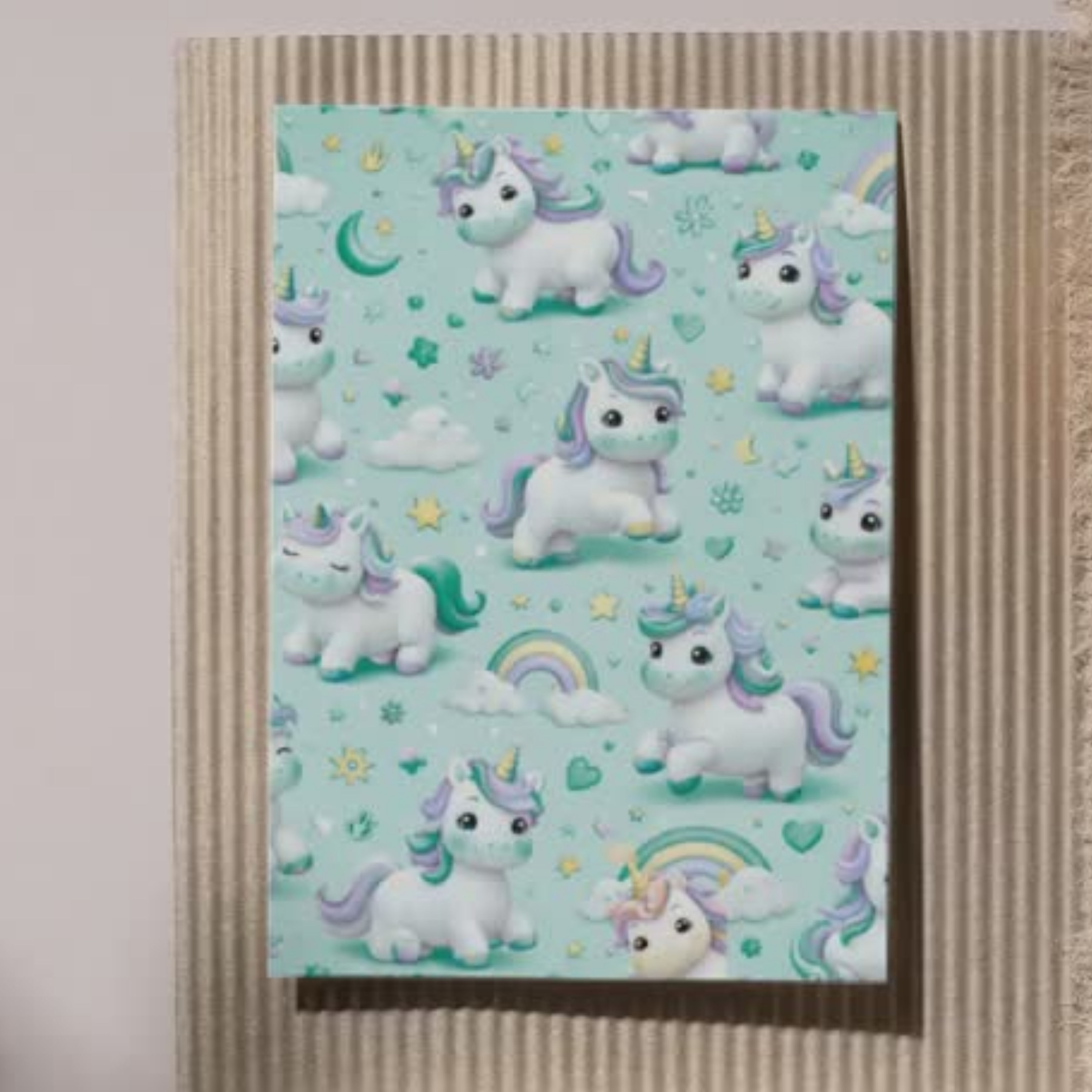 Commercial Use Kids unicorn Animal Seamless Pattern Bundle, Cute Cartoon Digital Paper, Nursery Backgrounds, POD, Fabric &amp; Packaging Design|106c