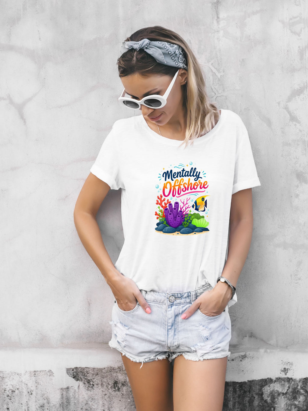 Under The Sea PNG, Ocean T-Shirt Design, Sea Life Graphic, Beach Lover Gift, Marine Life PNG, Coastal Aesthetic, Print On Demand Design, Digital Download|gr30-9