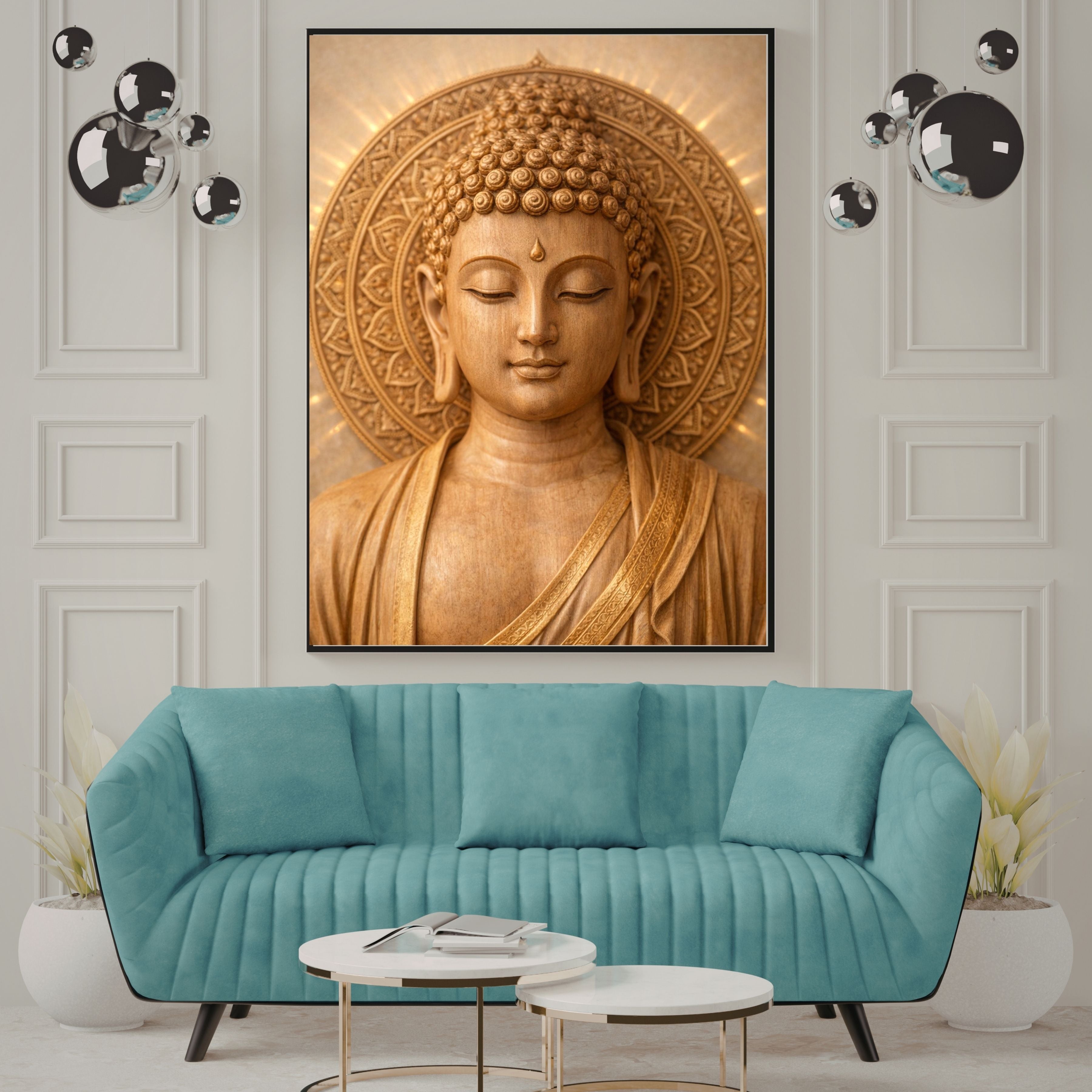 Lord Buddha Printable Wall Art, Zen Buddha Poster, Meditation Room Decor, Buddhist Wall Hanging, Spiritual Digital Download, Peaceful Home Decor|sp92