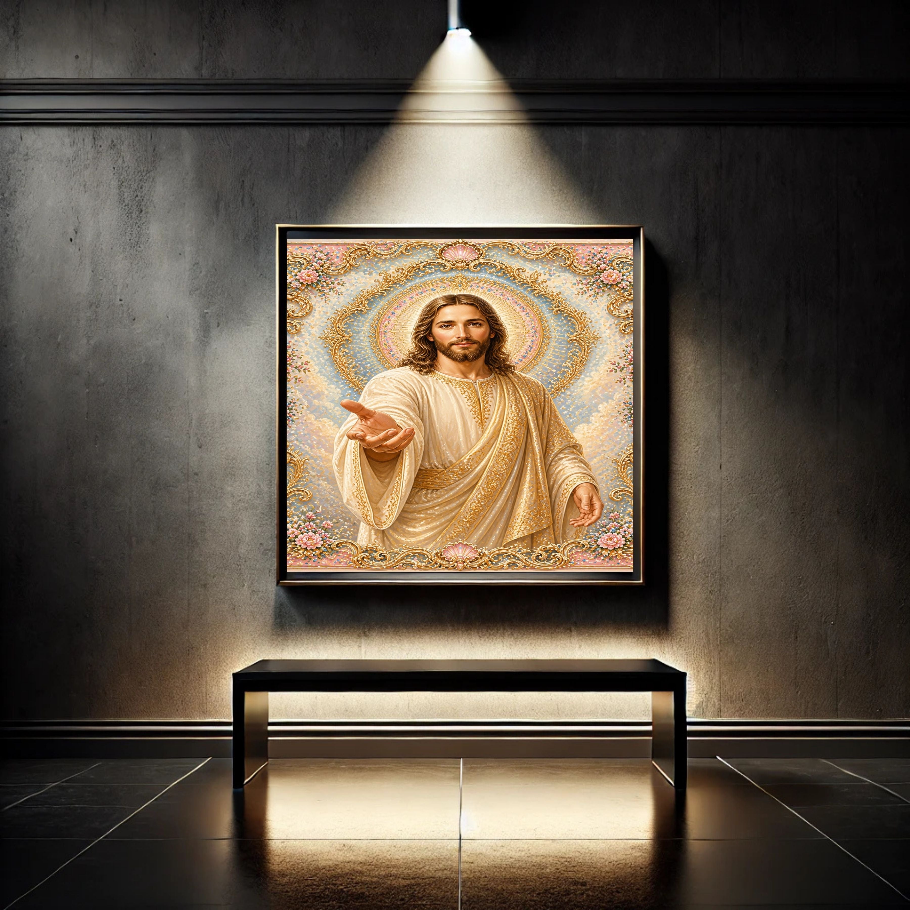 Jesus Wall Art Printable Set, Christian Nursery Decor, Bible Story Prints, Jesus with Children, Good Shepherd, Baptism, Faith Gift|sp36