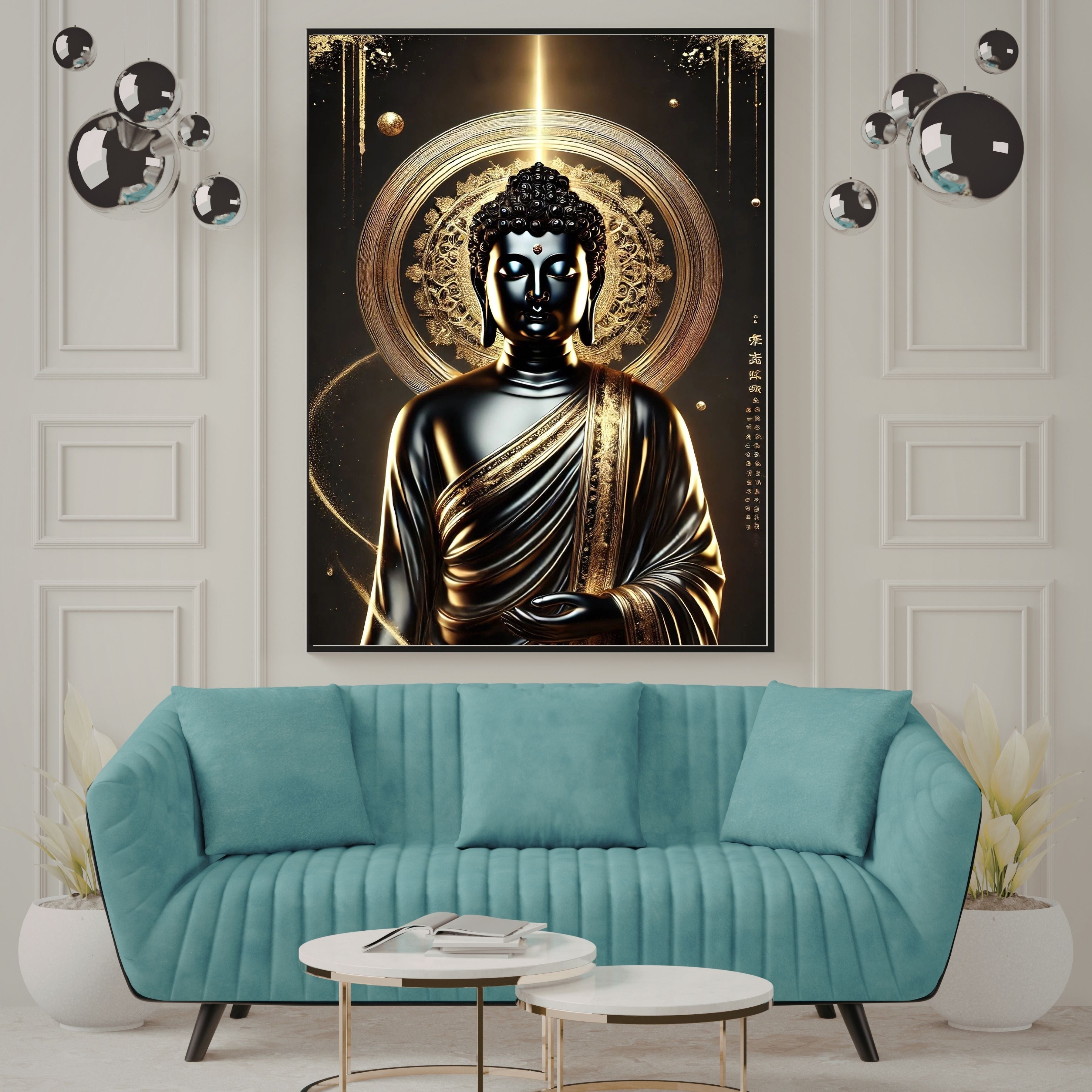 Commercial Use Lord Buddha Wall Art Printable | Zen Meditation Decor | Buddhist Wall Hanging | Spiritual Home Decor | Mindfulness Artwork | Instant Download|sp84c