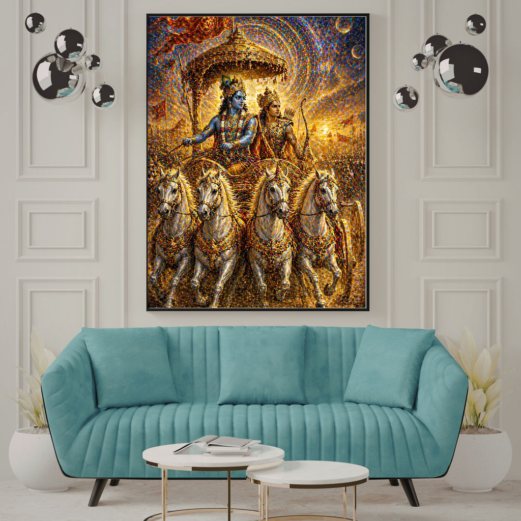 Commercial Use Lord Krishna Wall Art Bundle | Hindu Printable Decor | Commercial Use License Included | Spiritual Home Decor | Pooja Room Prints | Digital Download|sp74c