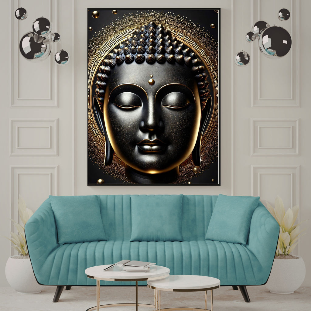 Lord Buddha Printable Wall Art, Zen Buddha Poster, Meditation Room Decor, Buddhist Wall Hanging, Spiritual Digital Download, Peaceful Home Decor|sp86