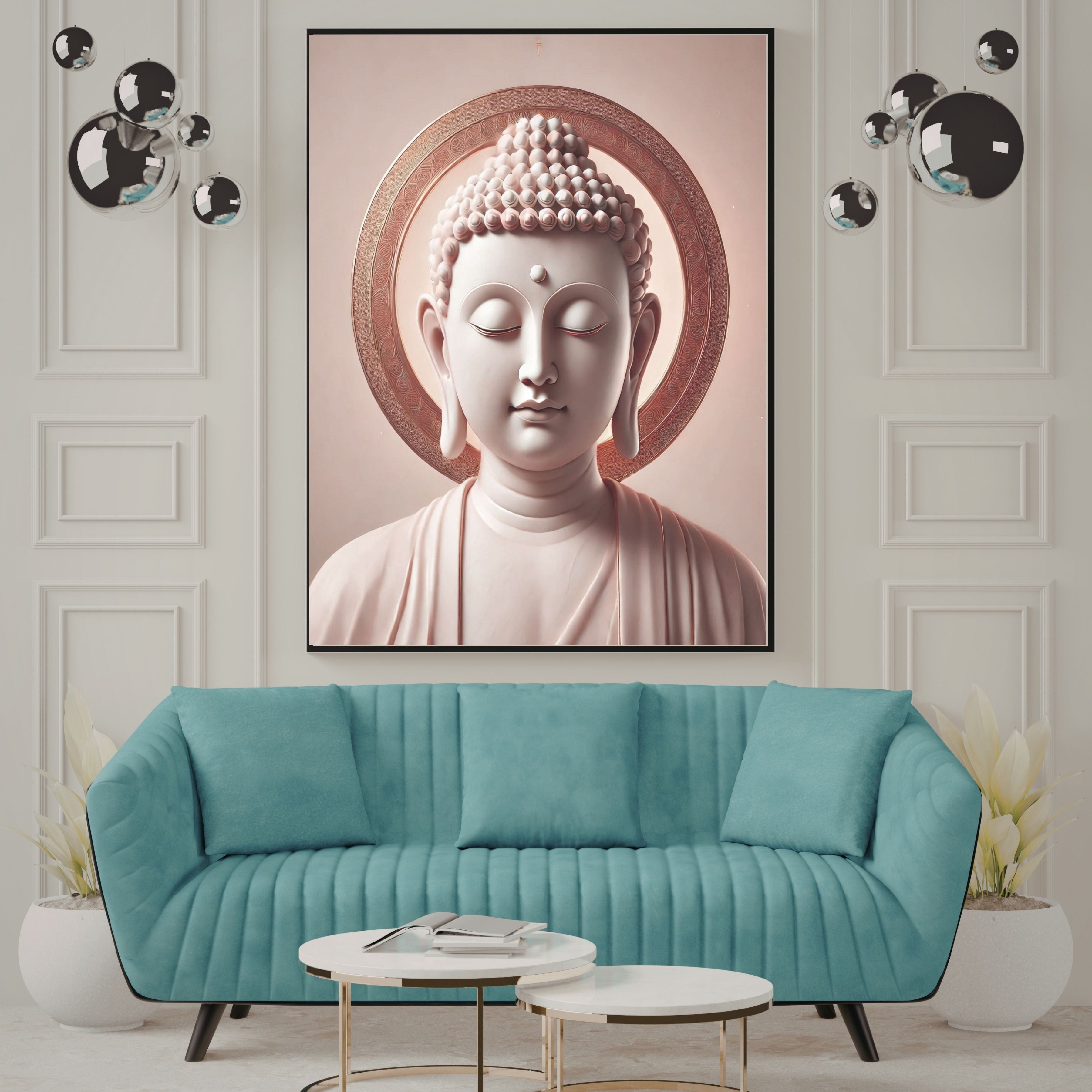 Commercial Use Lord Buddha Wall Art Printable | Zen Meditation Decor | Buddhist Wall Hanging | Spiritual Home Decor | Mindfulness Artwork | Instant Download|sp91c