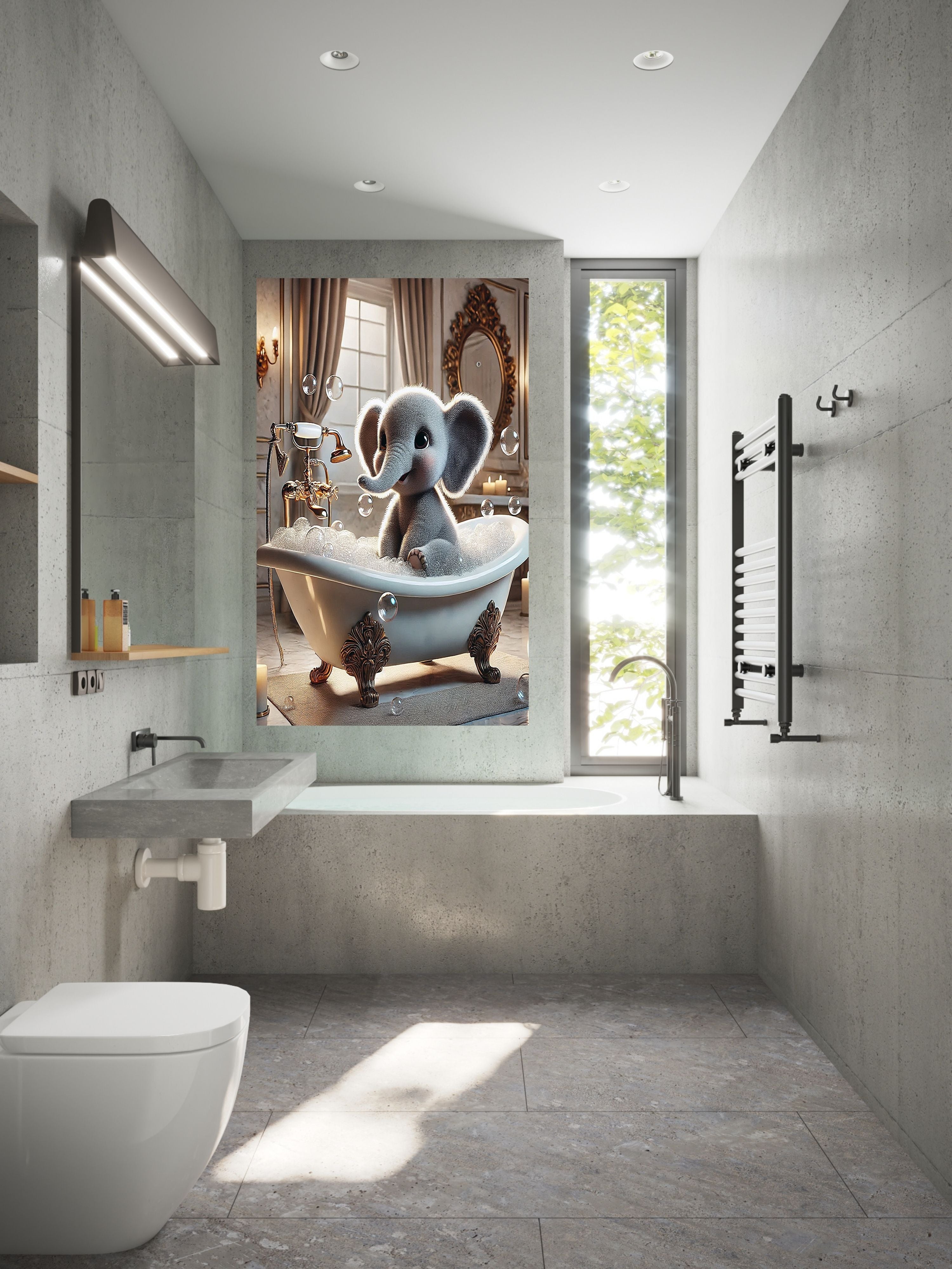 Commercial use Bathroom Wall Art Printable Bundle (Commercial Use) | 11+ Sizes Included | Bathroom Wall Hanging Decor | Modern Bathroom Posters | Commercial License Included | Instant Download|kwd43c