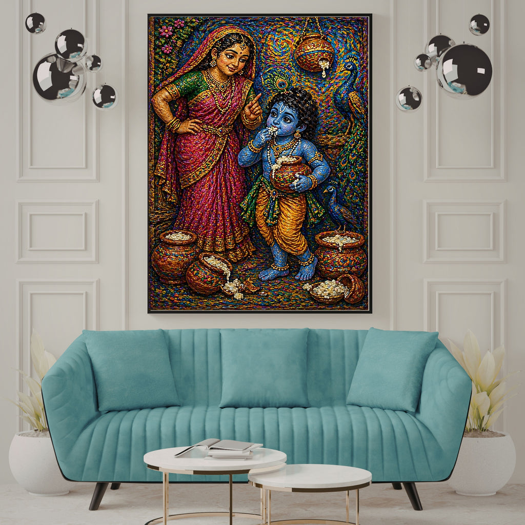 Commercial Use Lord Krishna Wall Art Bundle | Hindu Printable Decor | Commercial Use License Included | Spiritual Home Decor | Pooja Room Prints | Digital Download|sp52c