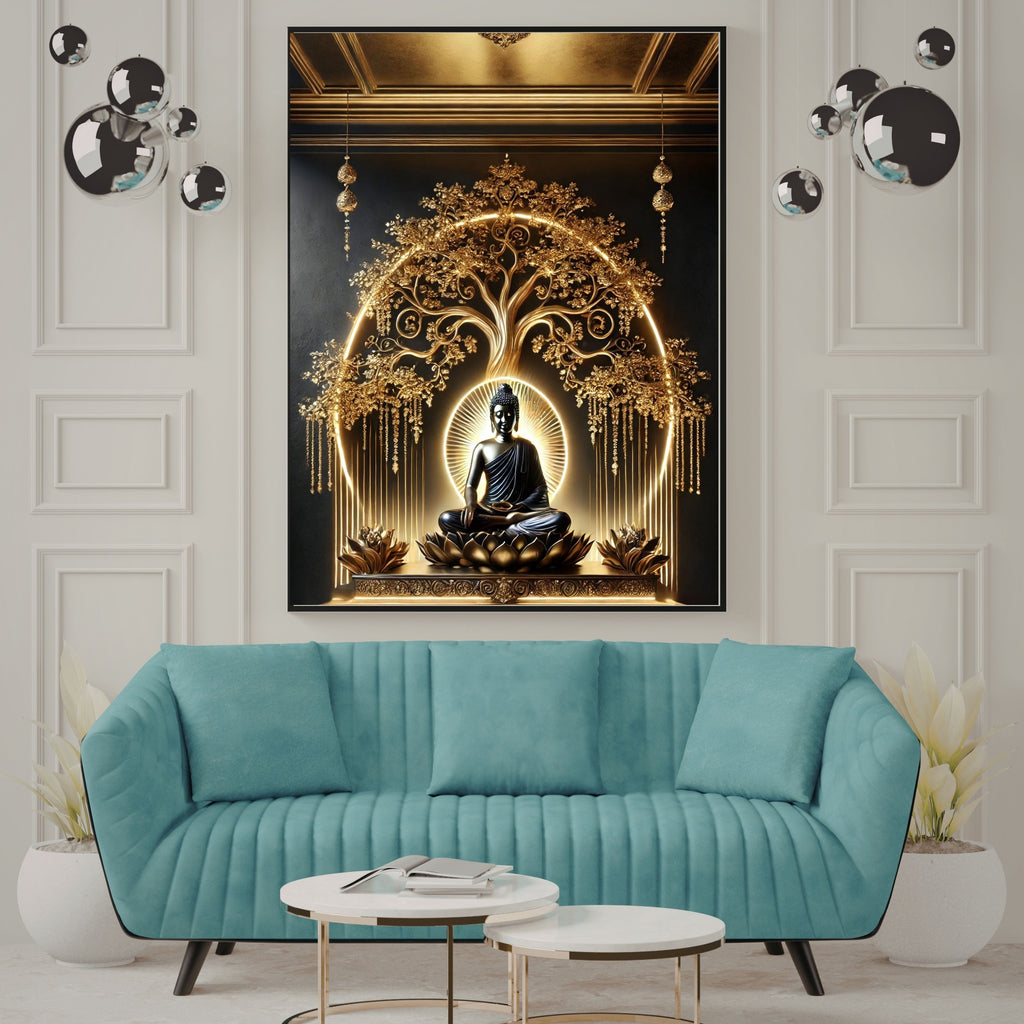 Commercial Use Lord Buddha Wall Art Printable | Zen Meditation Decor | Buddhist Wall Hanging | Spiritual Home Decor | Mindfulness Artwork | Instant Download|sp81c