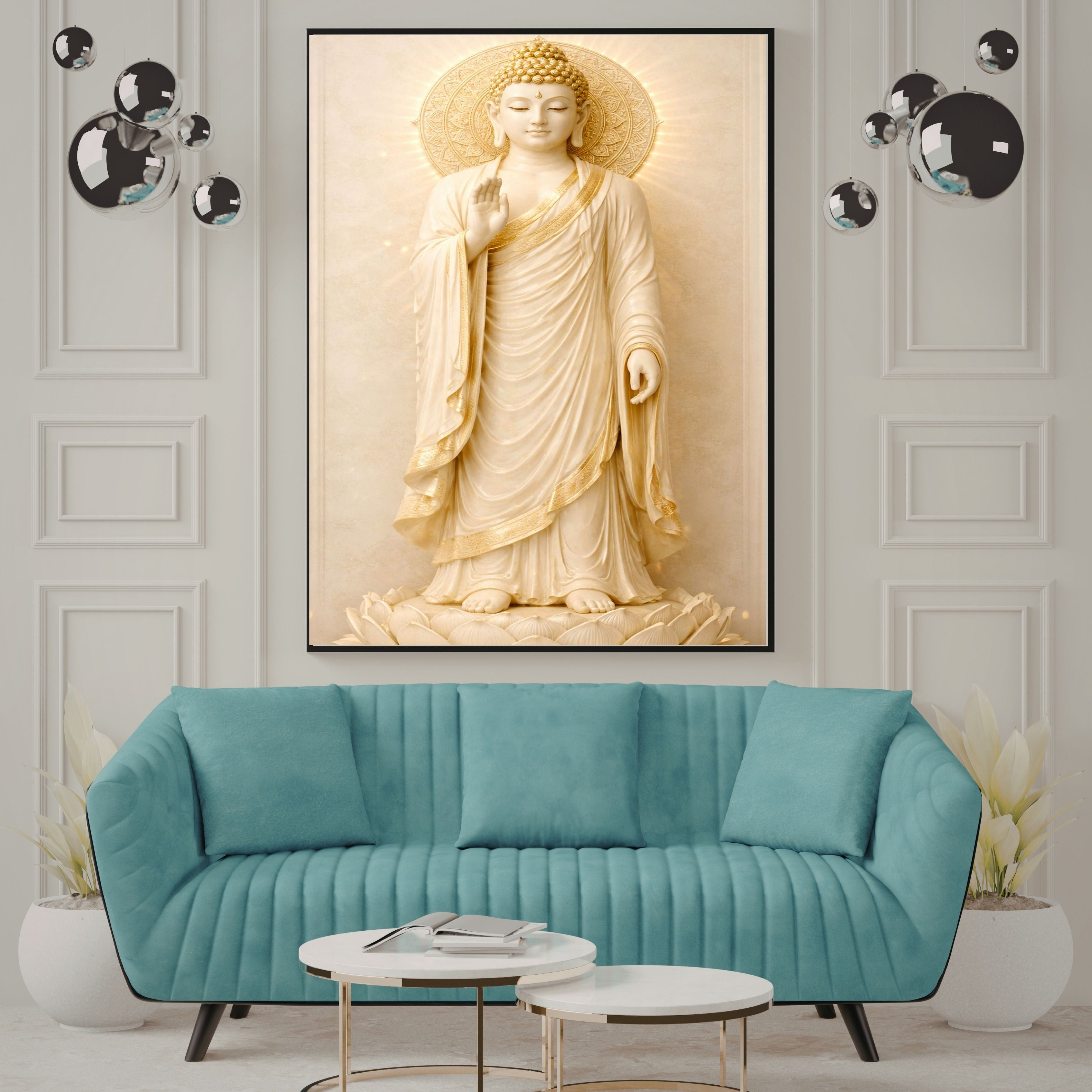 Commercial Use Lord Buddha Wall Art Printable | Zen Meditation Decor | Buddhist Wall Hanging | Spiritual Home Decor | Mindfulness Artwork | Instant Download|sp89c