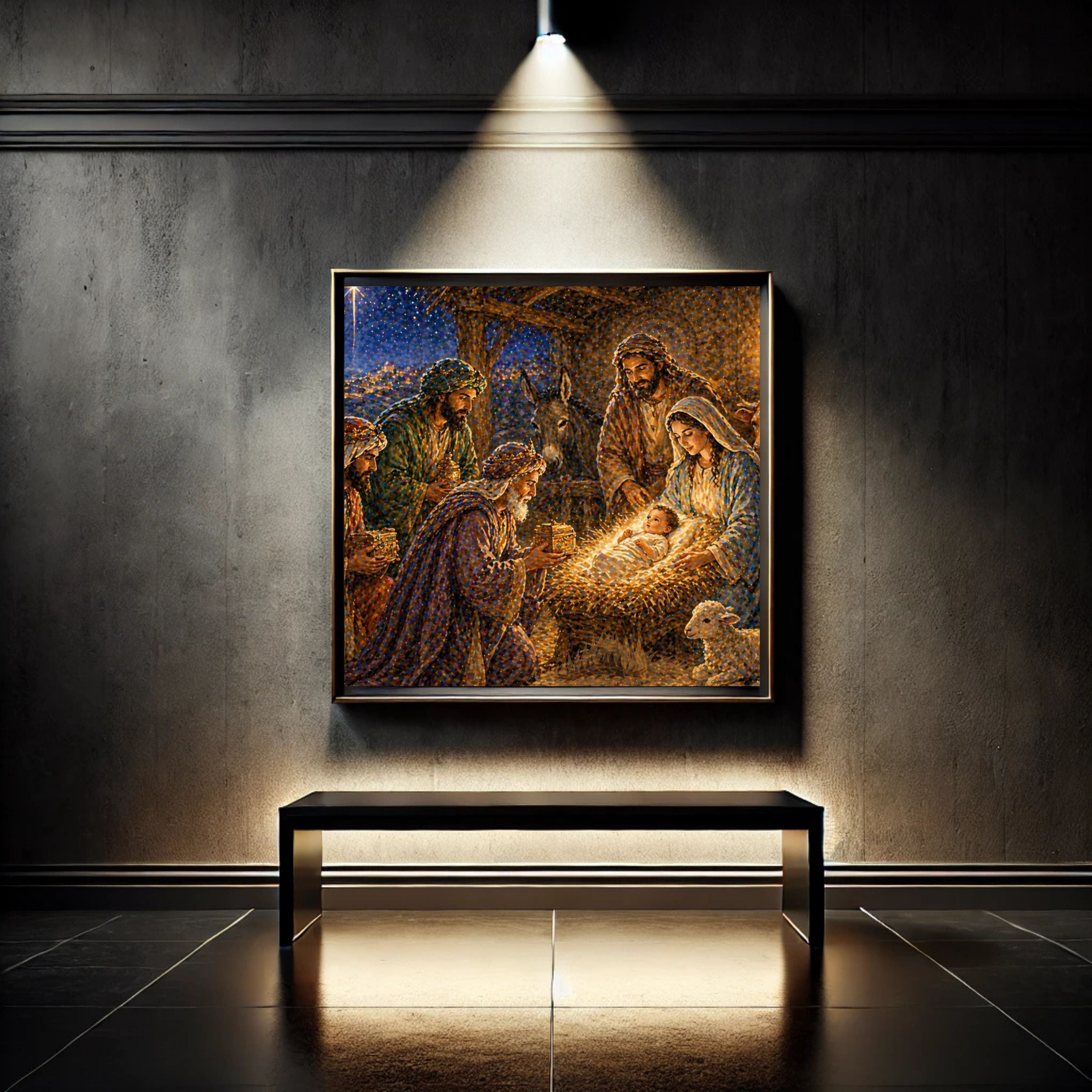 Commercial Use Jesus Wall Art Printable Set, Christian Nursery Decor Bundle, Bible Story Illustrations, Resell License Included|sp15c
