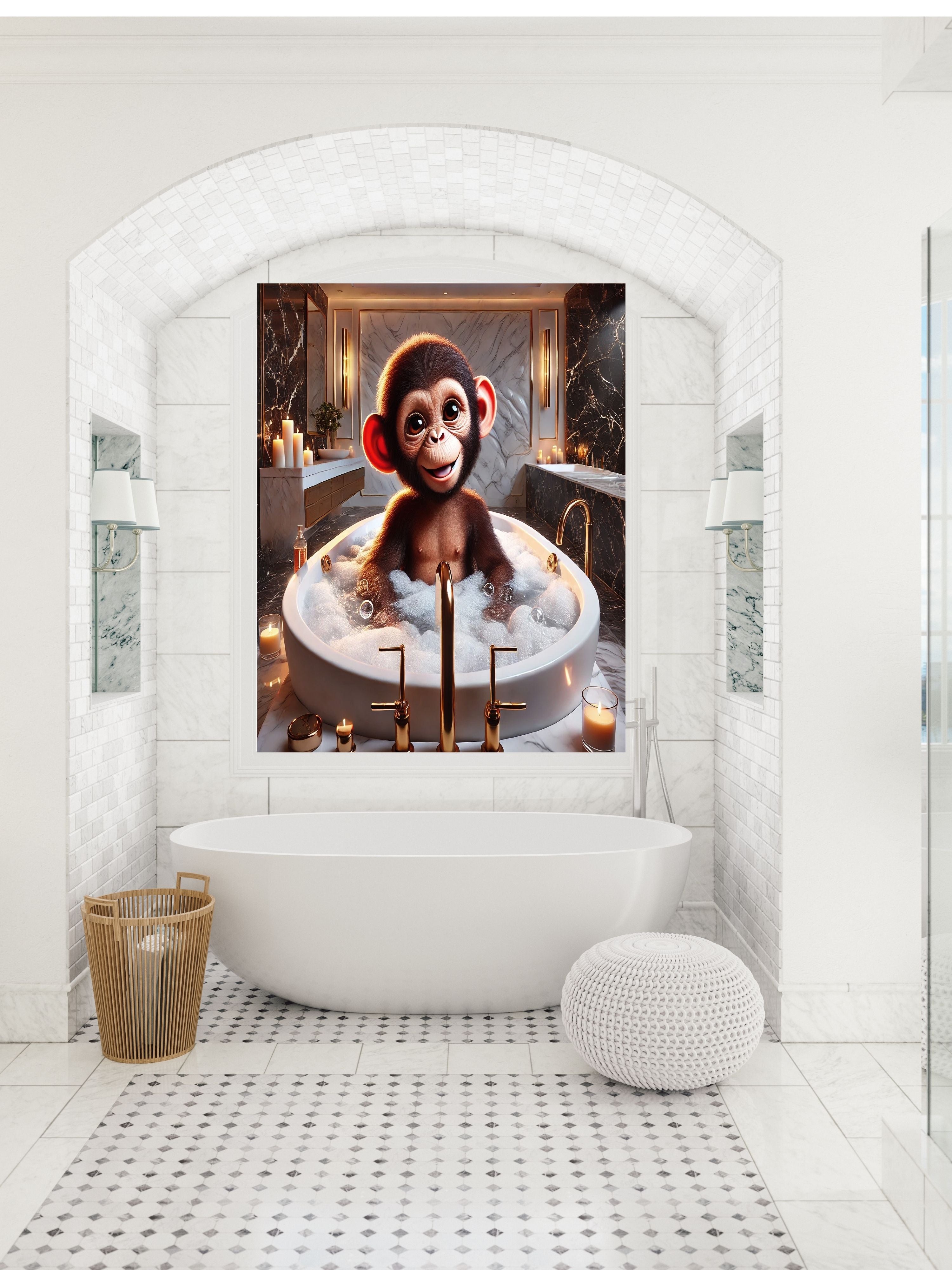 Bathroom Wall Art Printable Bundle | 11+ Sizes Included | Bathroom Wall Hanging Decor | Modern Bathroom Posters  | Instant Download|kwd45