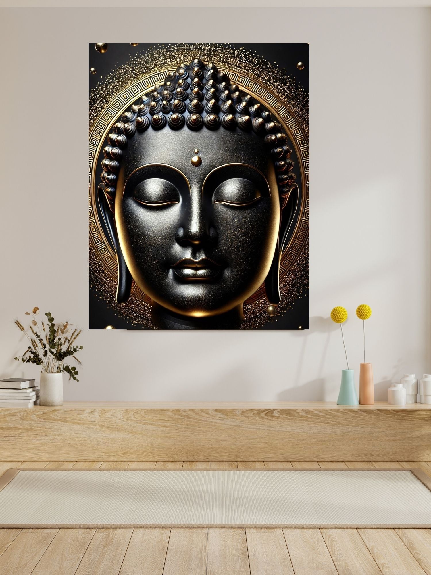 Commercial Use Lord Buddha Wall Art Printable | Zen Meditation Decor | Buddhist Wall Hanging | Spiritual Home Decor | Mindfulness Artwork | Instant Download|sp86c