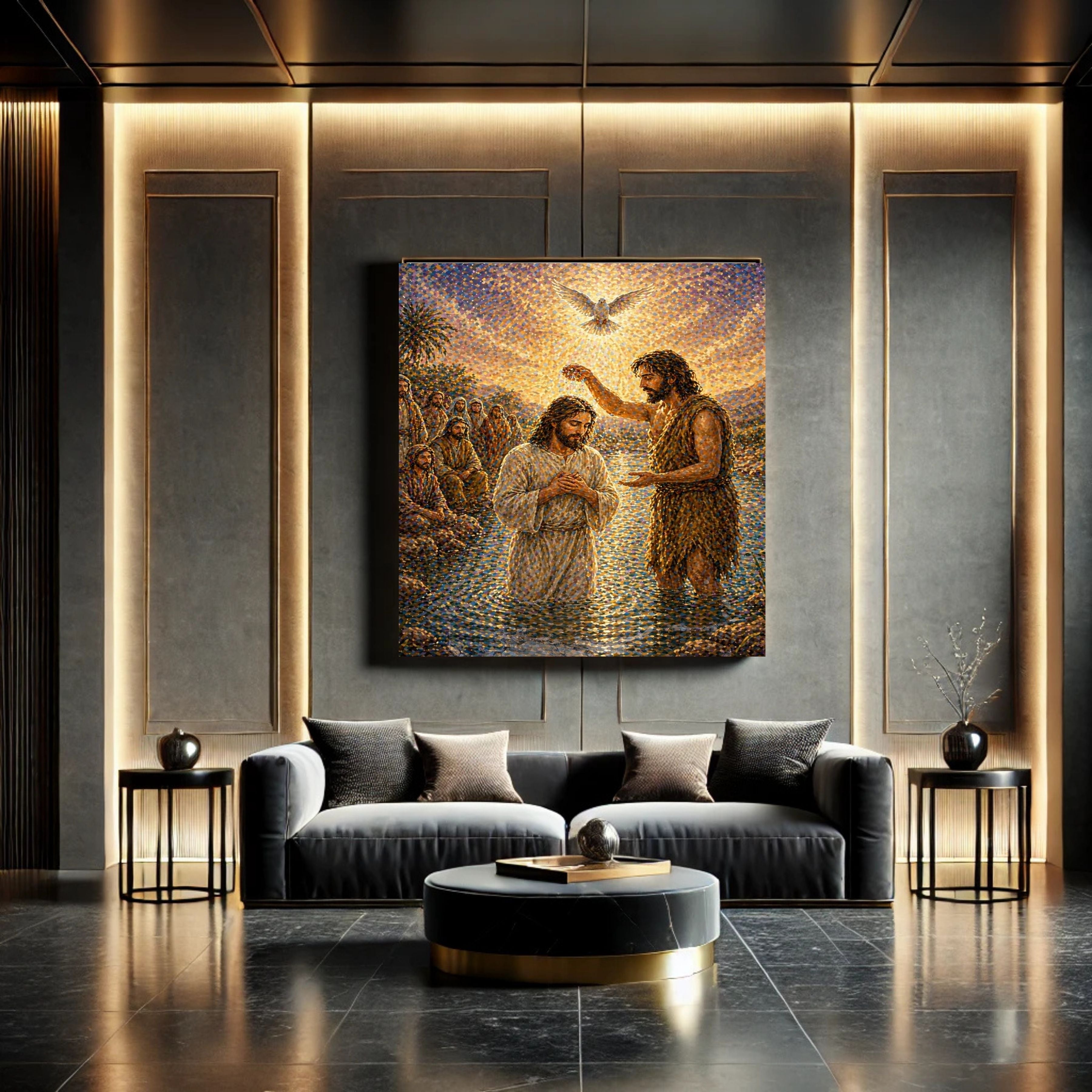 Jesus Wall Art Printable Set, Christian Nursery Decor, Bible Story Prints, Jesus with Children, Good Shepherd, Baptism, Faith Gift|sp16