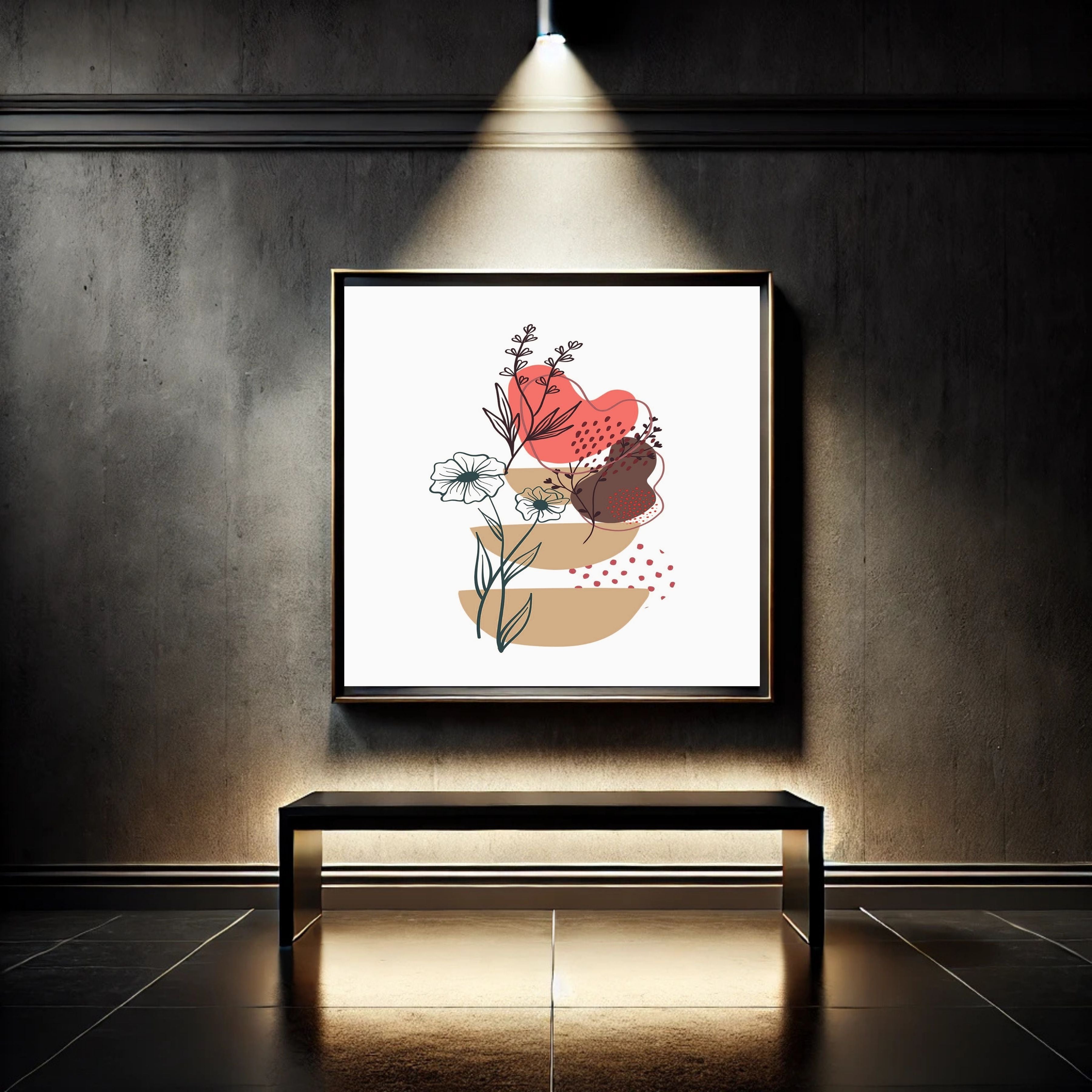 Commercial use Modern boho Wall Art Printable, Minimalist Wall Decor, Abstract modern Art Print, Neutral Aesthetic Wall Hanging, Living Room Bedroom Decor, Gallery Wall Art, Instant Download|m51c