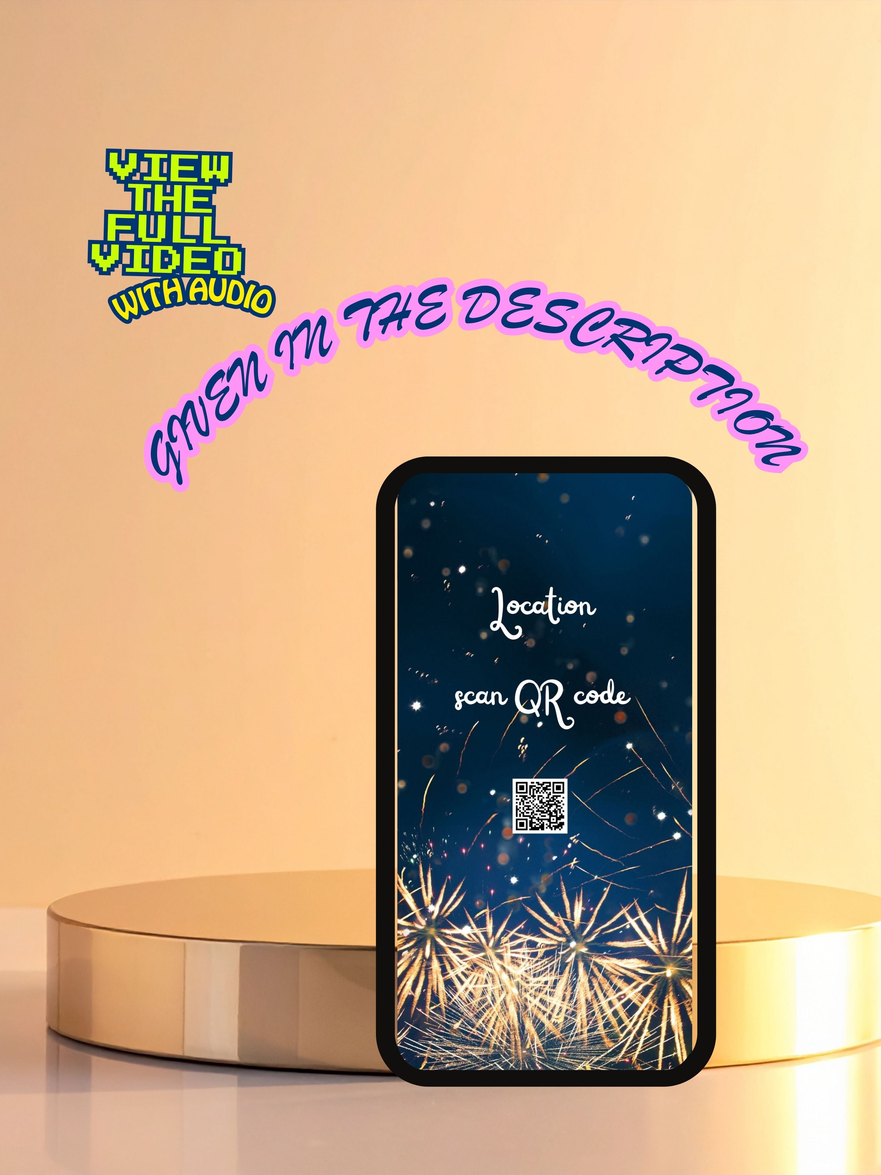 NATURE THEME Editable Birthday Video Invitation | Canva Pro Template | Woodland Kids Party Invite | Photo, Music, QR Code | Instant Download|ki8