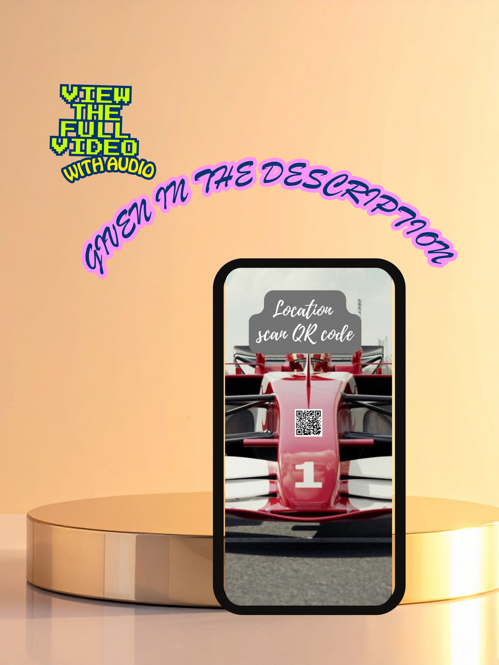 Commercial use-CAR RACING Birthday Video Invitation | Canva pro Template | Kids Race Party Invite | ki53c