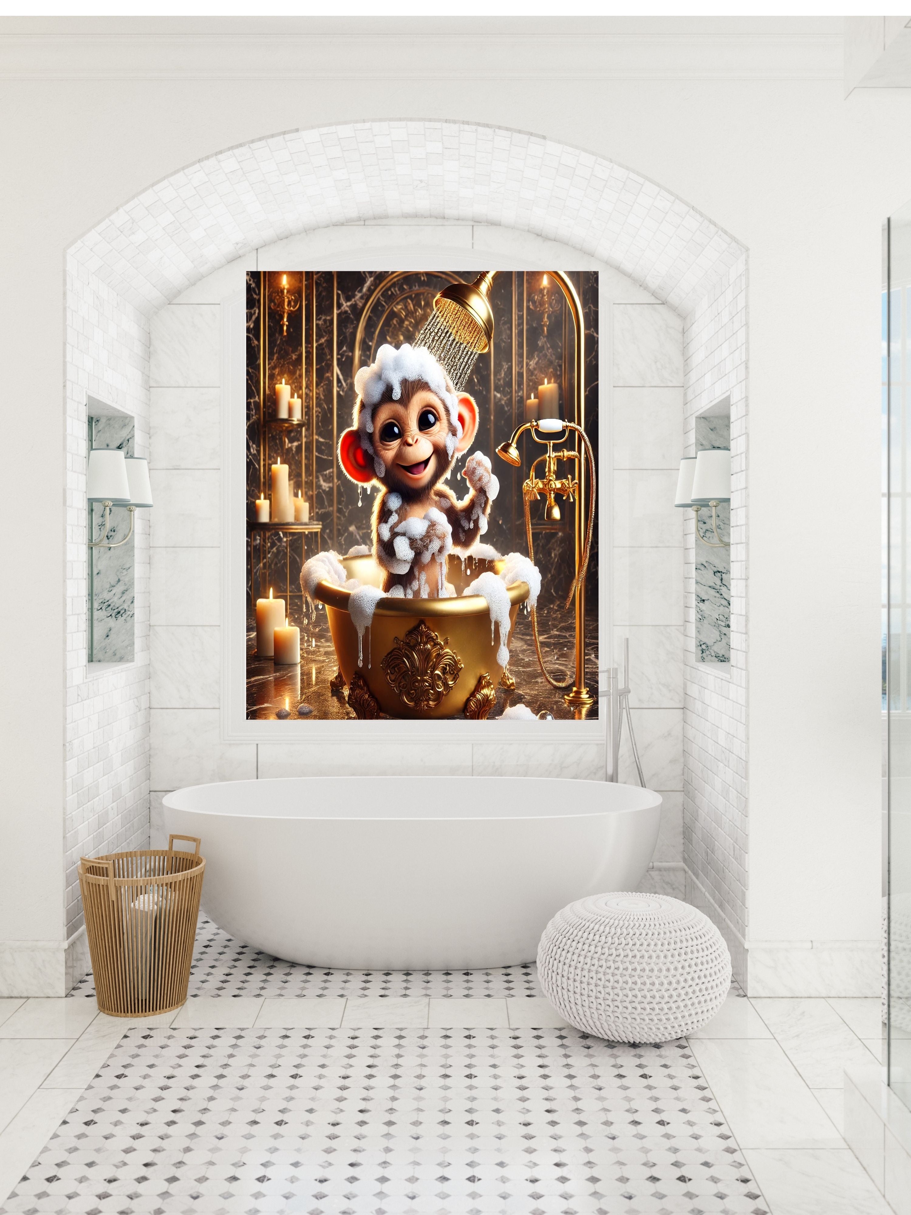 Commercial use Bathroom Wall Art Printable Bundle (Commercial Use) | 11+ Sizes Included | Bathroom Wall Hanging Decor | Modern Bathroom Posters | Commercial License Included | Instant Download|kwd48c