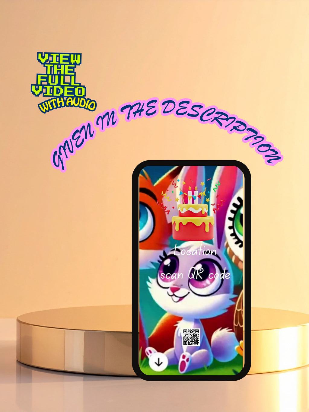 commercial use ANIMAL THEME Birthday Invitation Video | Editable Canva pro Template | Kids Party Invite | ki35c