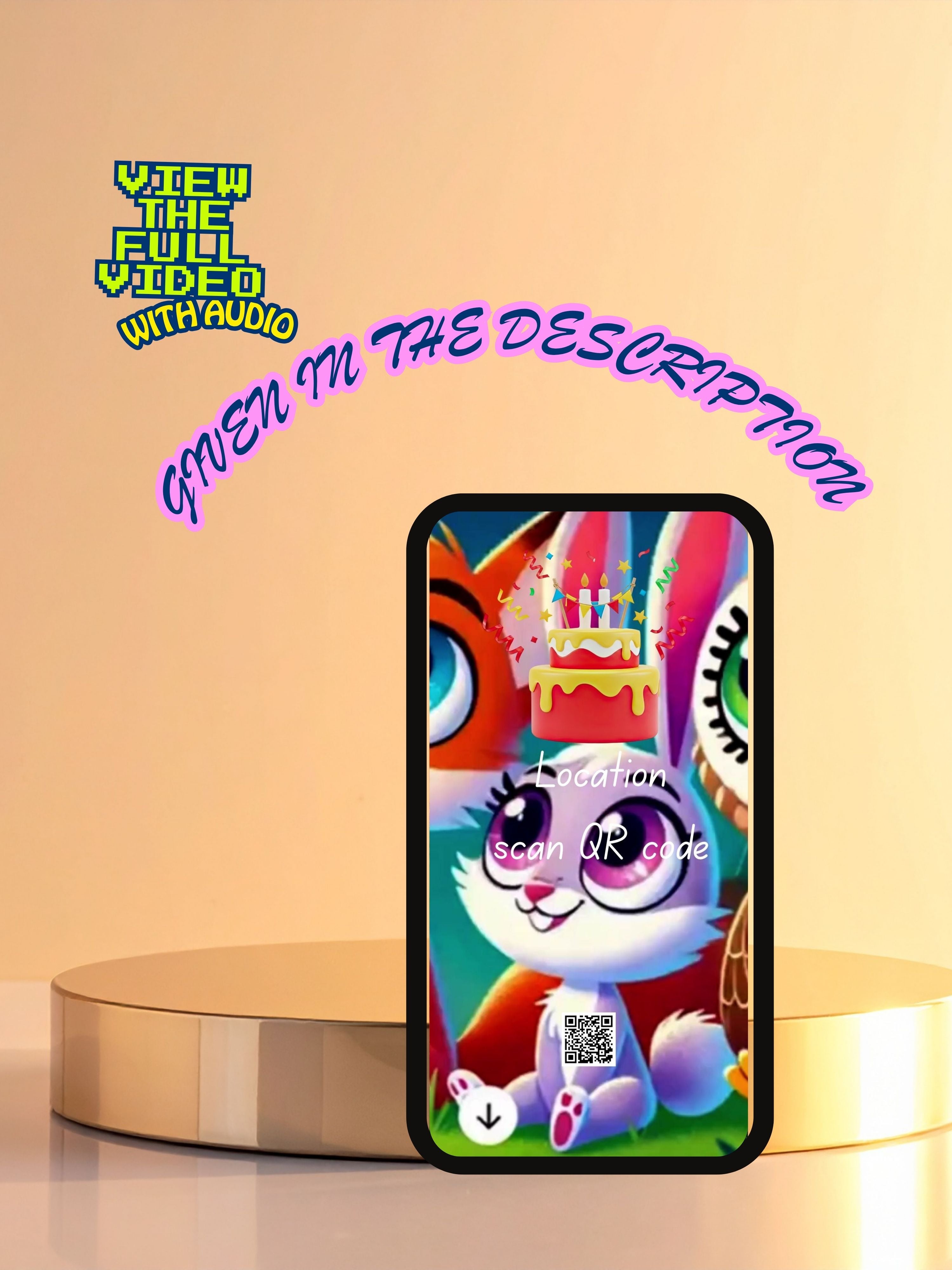 commercial use ANIMAL THEME Birthday Invitation Video | Editable Canva pro Template | Kids Party Invite | ki35c