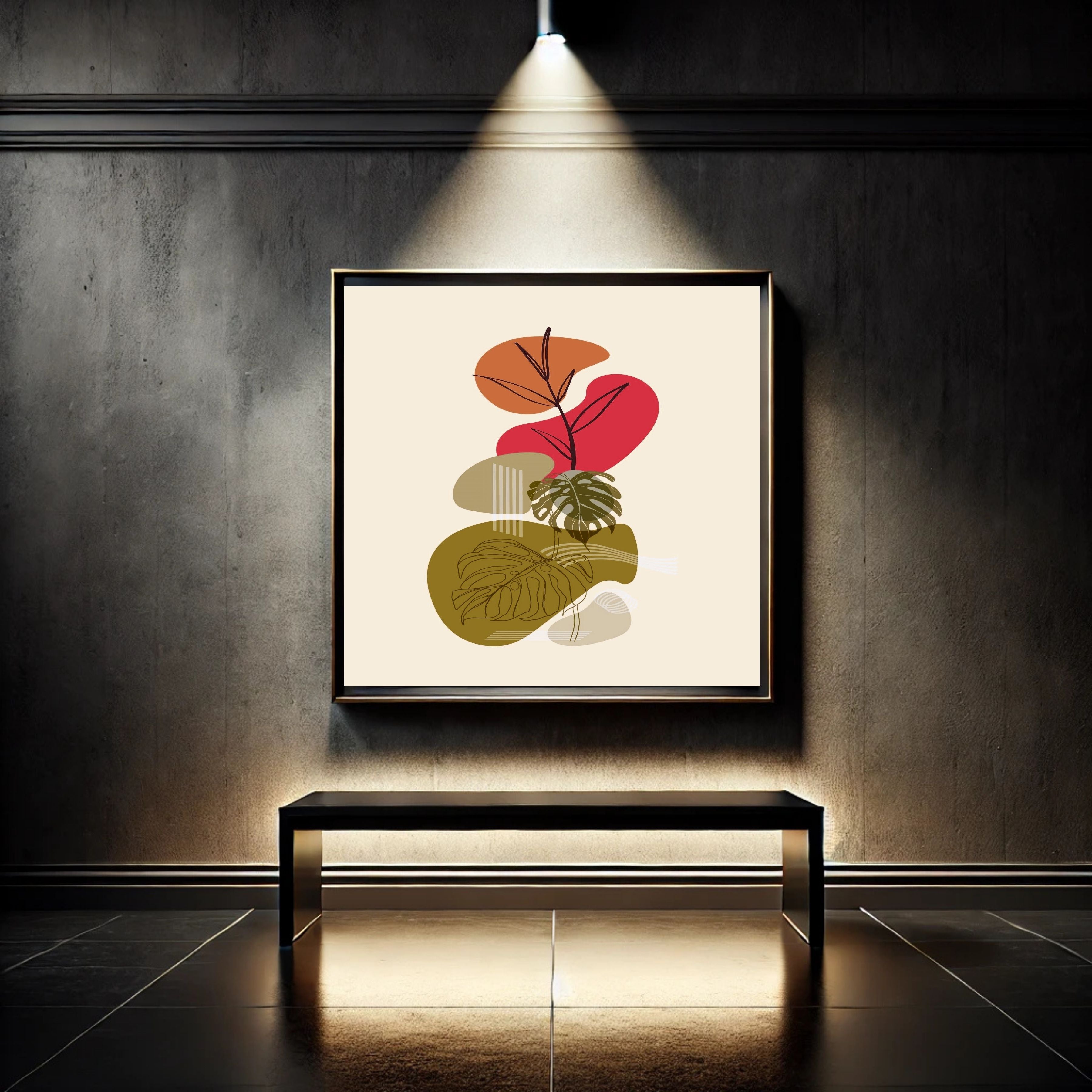 Commercial use Modern Wall Art Printable, Minimalist Wall Decor, Abstract modern Art Print, Neutral Aesthetic Wall Hanging, Living Room Bedroom Decor, Gallery Wall Art, Instant Download|m45c