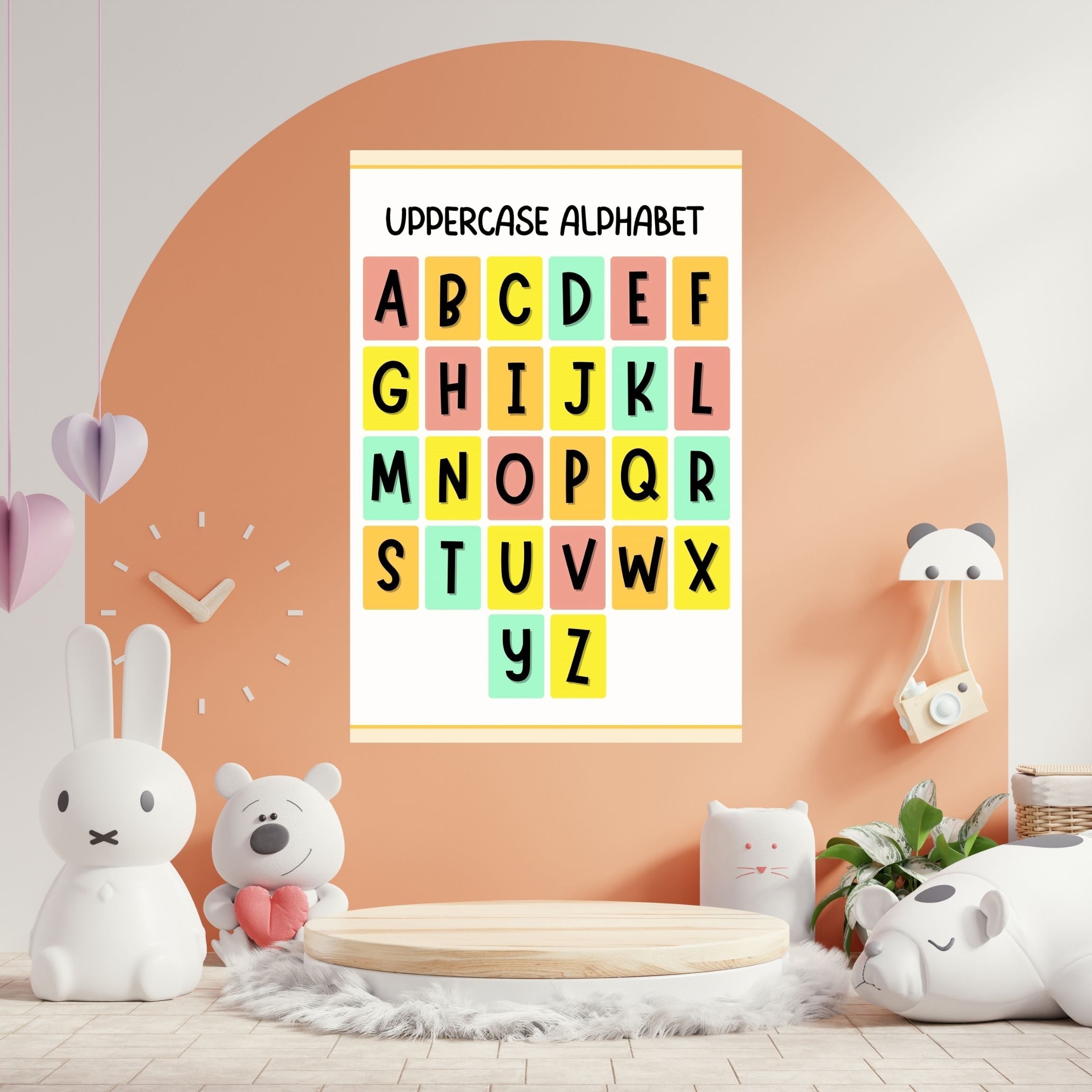 Commercial Use bundle of 15 designs in 11+ sizes,Alphabet Wall Art Printable, ABC Learning Poster, Kids Educational Decor, Nursery Wall Art, Preschool Classroom Print |ke1c