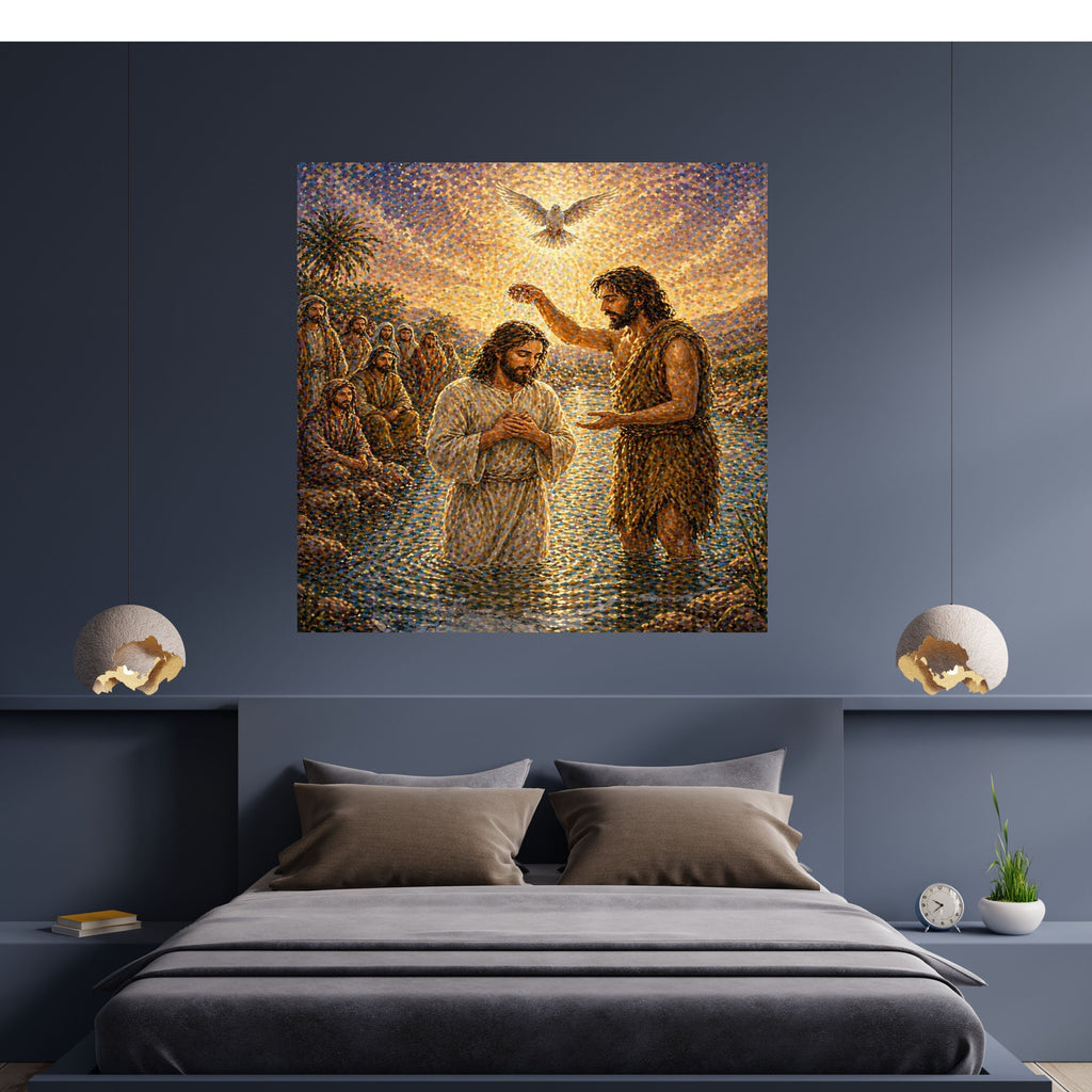 Jesus Wall Art Printable Set, Christian Nursery Decor, Bible Story Prints, Jesus with Children, Good Shepherd, Baptism, Faith Gift|sp16