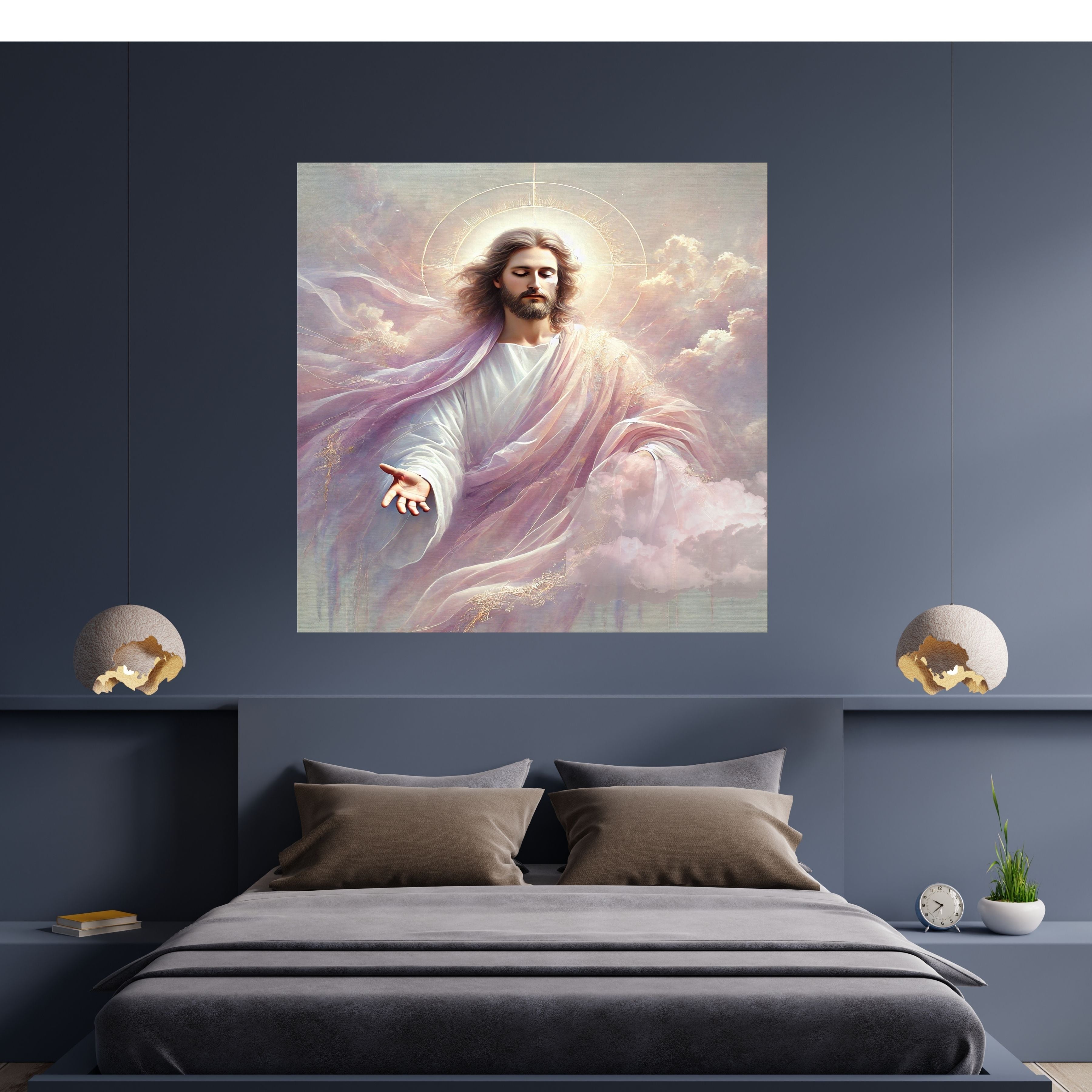 Jesus Wall Art Printable Set, Christian Nursery Decor, Bible Story Prints, Jesus with Children, Good Shepherd, Baptism, Faith Gift|sp24