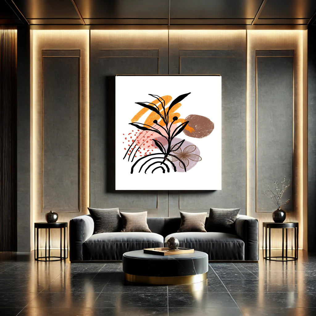 Modern Neutral Wall Art Printable | Luxury Minimalist Decor |modern wall decor| Printable Gallery Wall Set | Scandinavian Home Aesthetic|m44