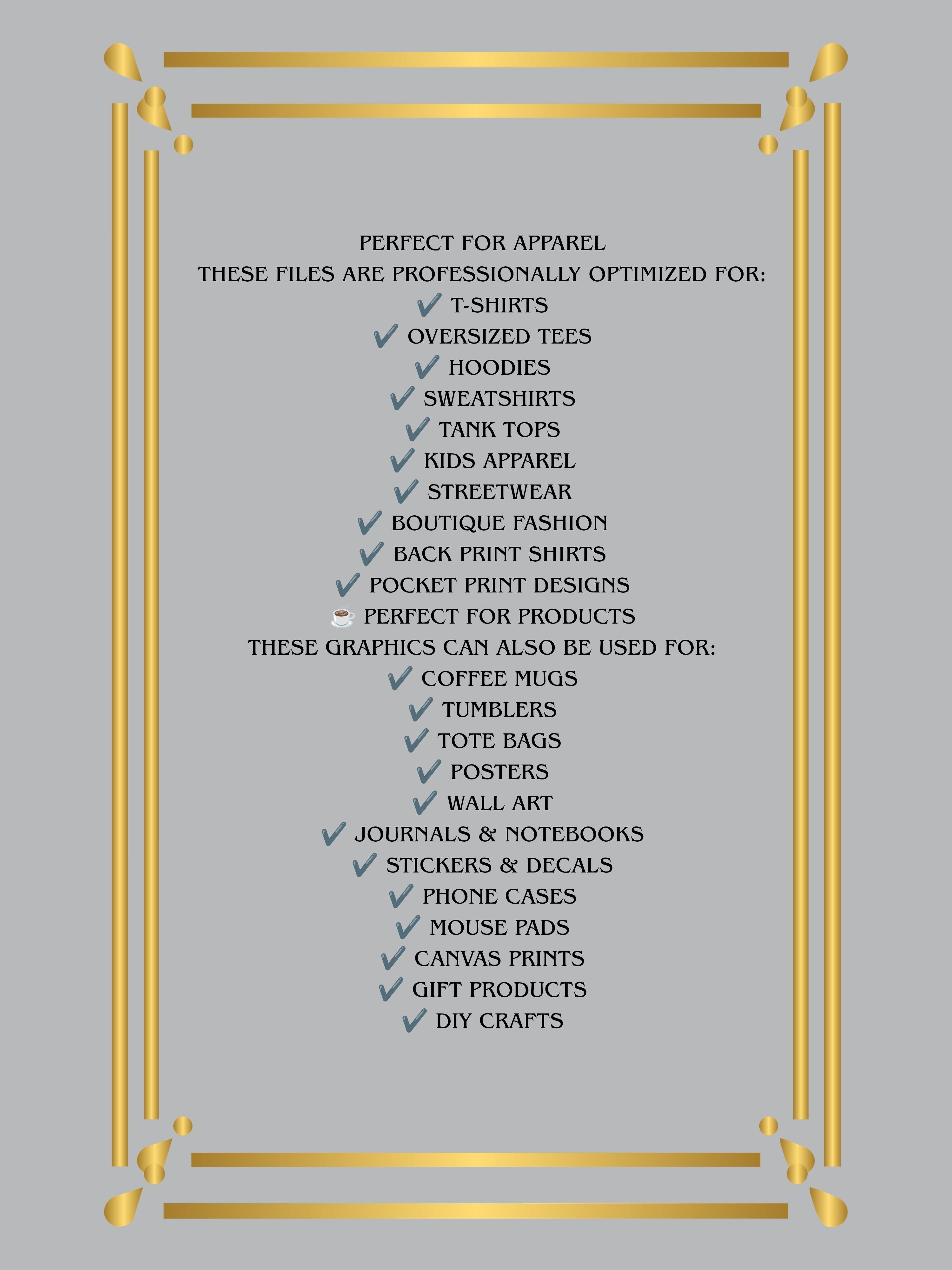 Premium Graphic Design PNG | Transparent Print Ready Artwork for T-Shirts, Hoodies, Tote Bags, Mugs, Stickers, Tumblers & More|gr30