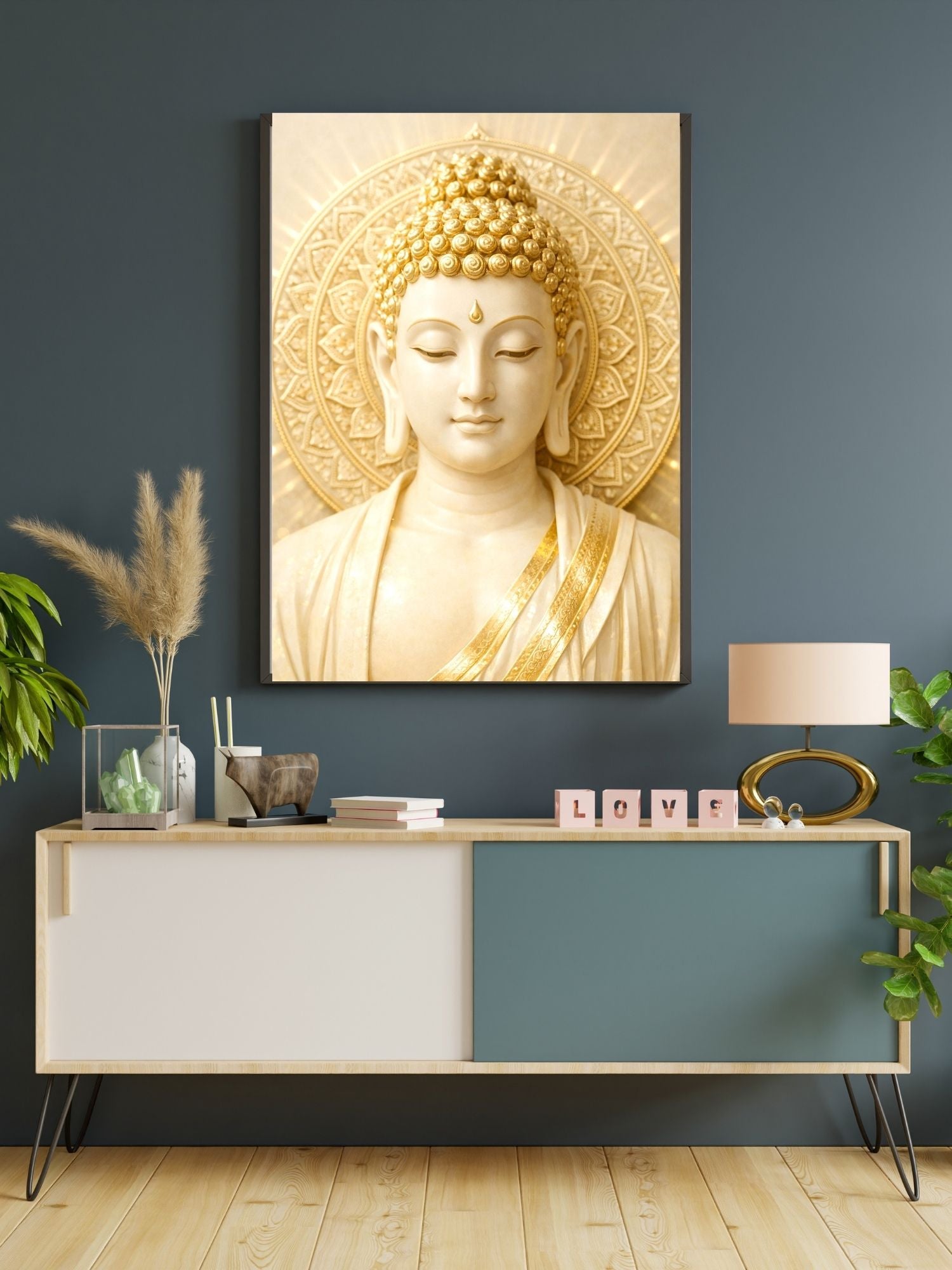 Lord Buddha Printable Wall Art, Zen Buddha Poster, Meditation Room Decor, Buddhist Wall Hanging, Spiritual Digital Download, Peaceful Home Decor|sp88
