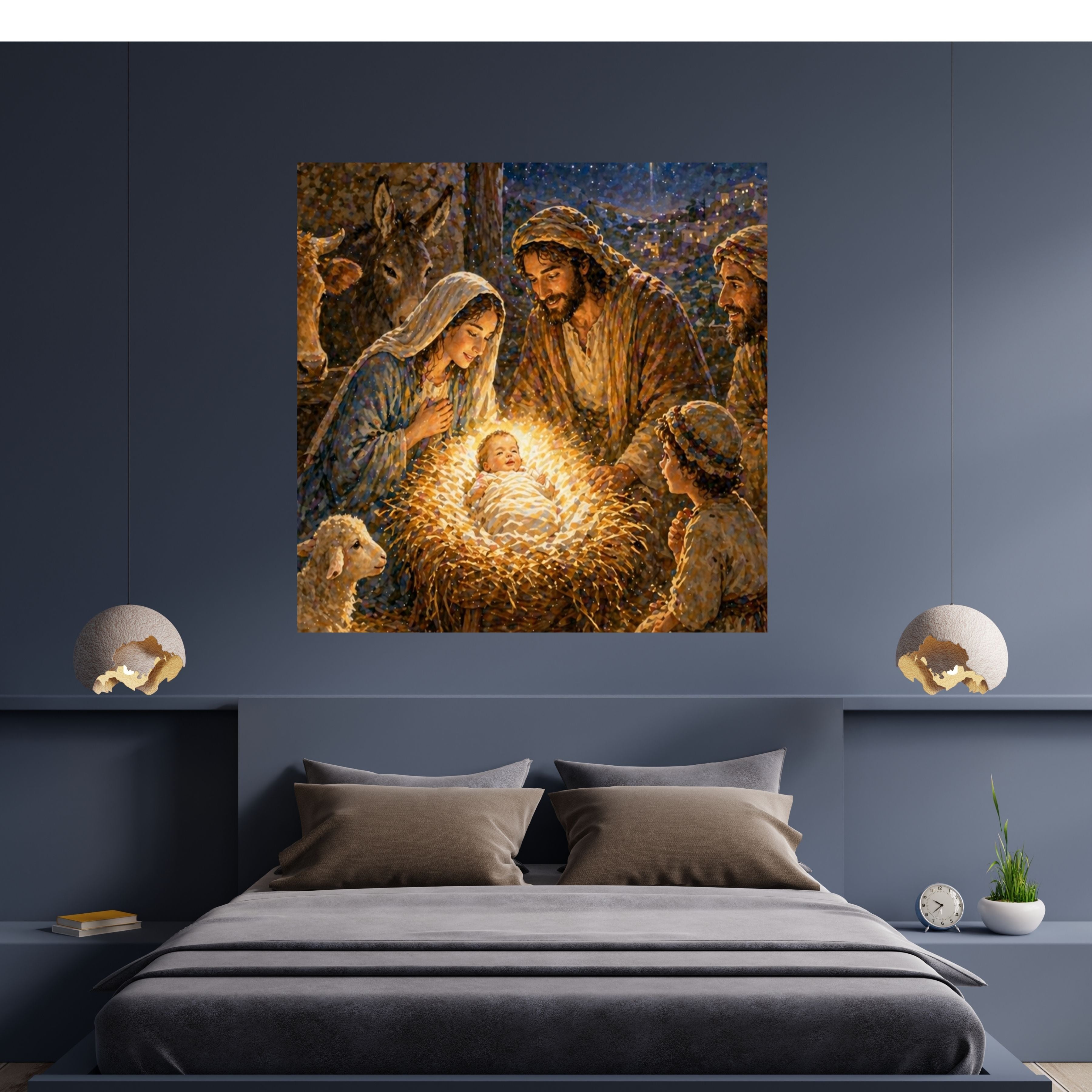 Jesus Wall Art Printable Set, Christian Nursery Decor, Bible Story Prints, Jesus with Children, Good Shepherd, Baptism, Faith Gift|sp13