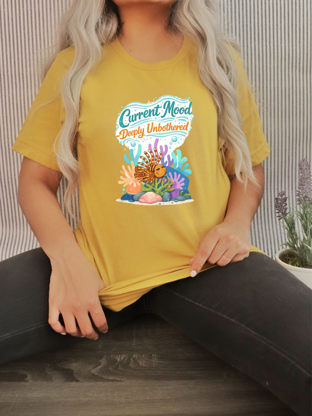 Under The Sea PNG, Ocean T-Shirt Design, Sea Life Graphic, Beach Lover Gift, Marine Life PNG, Coastal Aesthetic, Print On Demand Design, Digital Download|gr30-13