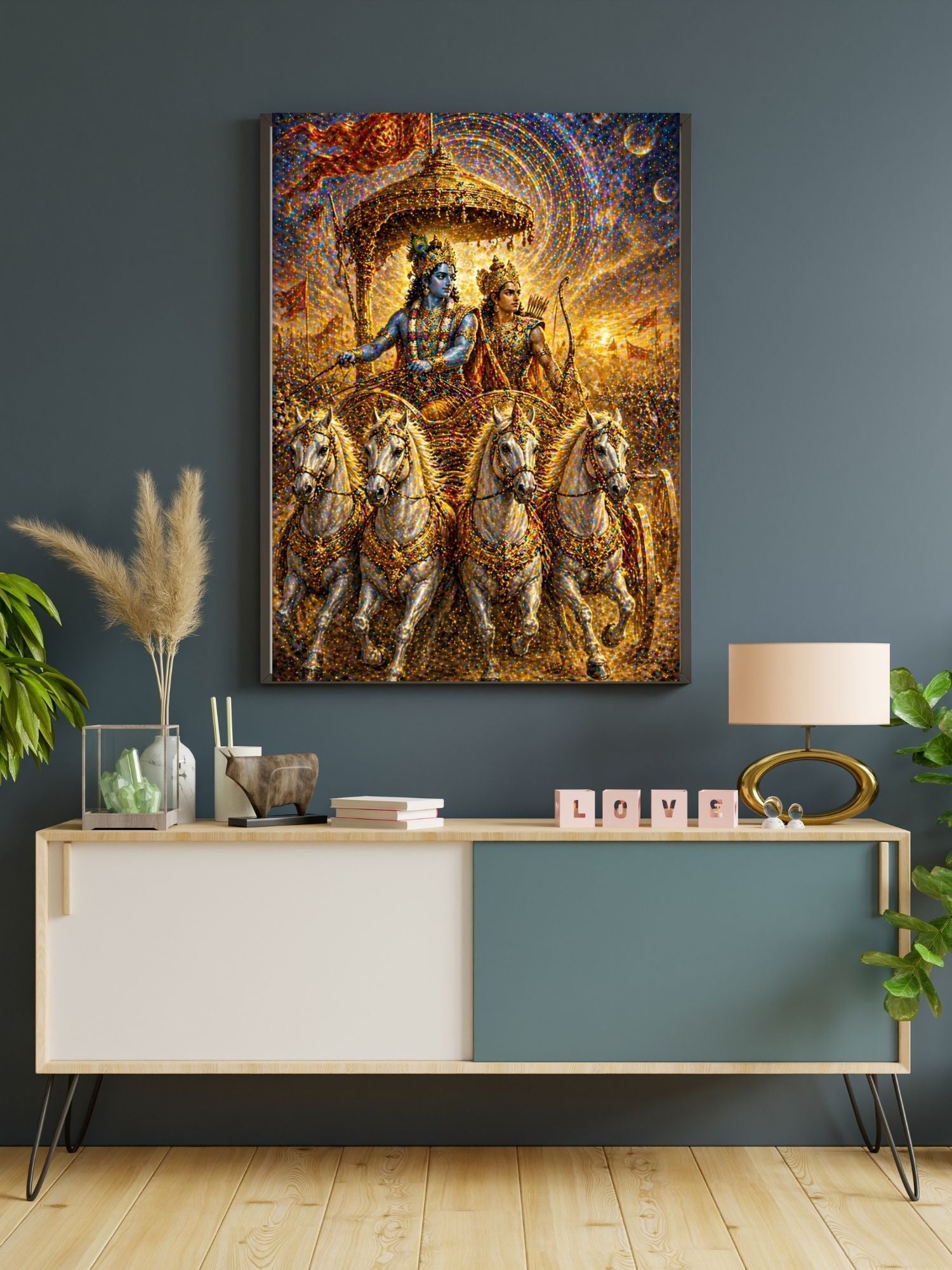 Lord Krishna Wall Art Printable, Krishna Digital Download, Hindu Wall Decor, Spiritual Home Decor, Pooja Room Art, Krishna Poster, Temple Artwork|sp74