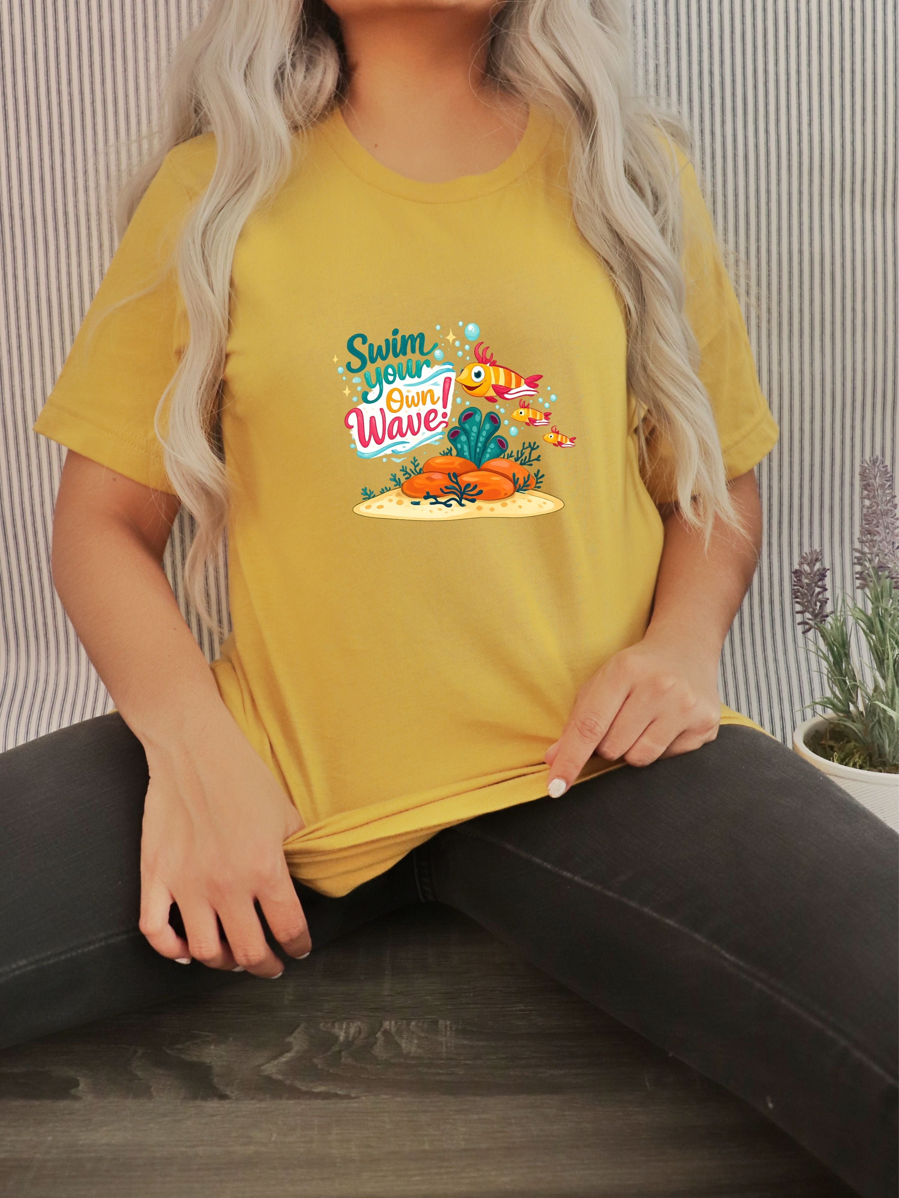 Under The Sea PNG, Ocean T-Shirt Design, Sea Life Graphic, Beach Lover Gift, Marine Life PNG, Coastal Aesthetic, Print On Demand Design, Digital Download|gr30-7