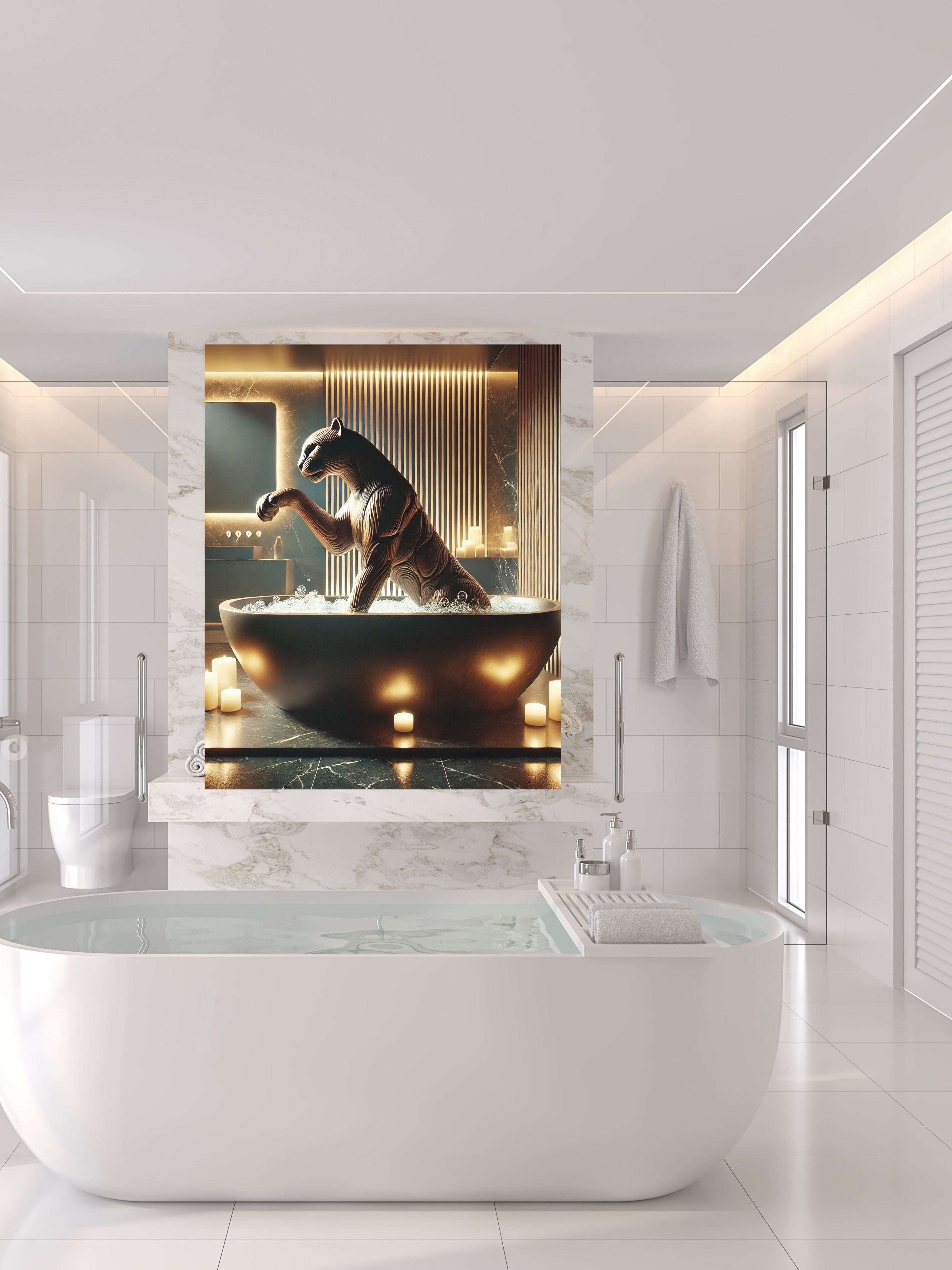 Bathroom Wall Art Printable Bundle | 11+ Sizes Included | Bathroom Wall Hanging Decor | Modern Bathroom Posters  | Instant Download|kwd46