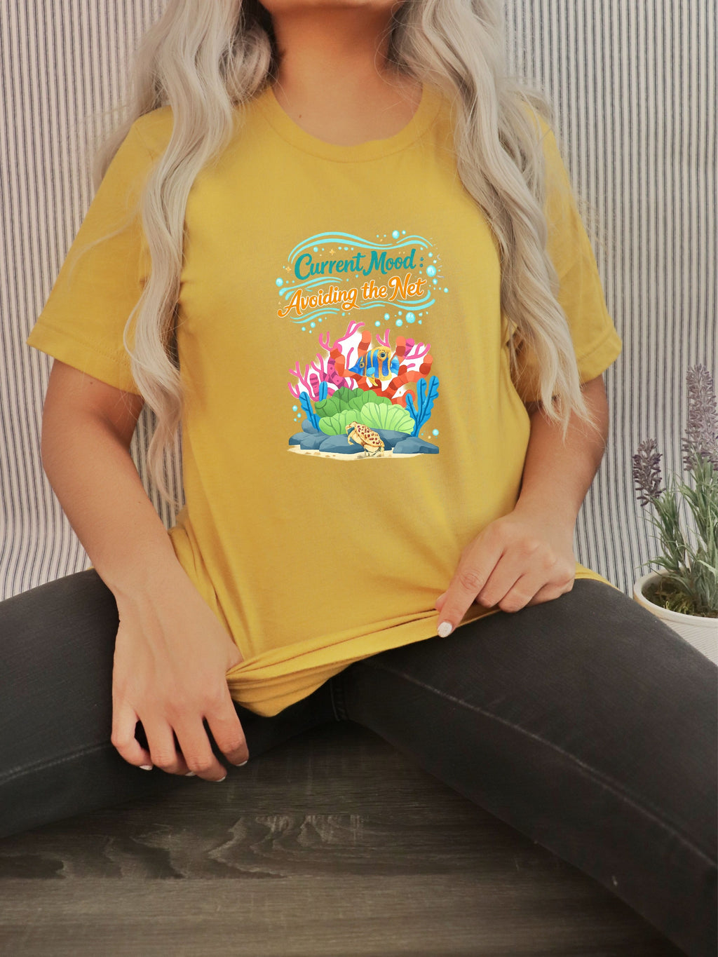Under The Sea PNG, Ocean T-Shirt Design, Sea Life Graphic, Beach Lover Gift, Marine Life PNG, Coastal Aesthetic, Print On Demand Design, Digital Download|gr30-15