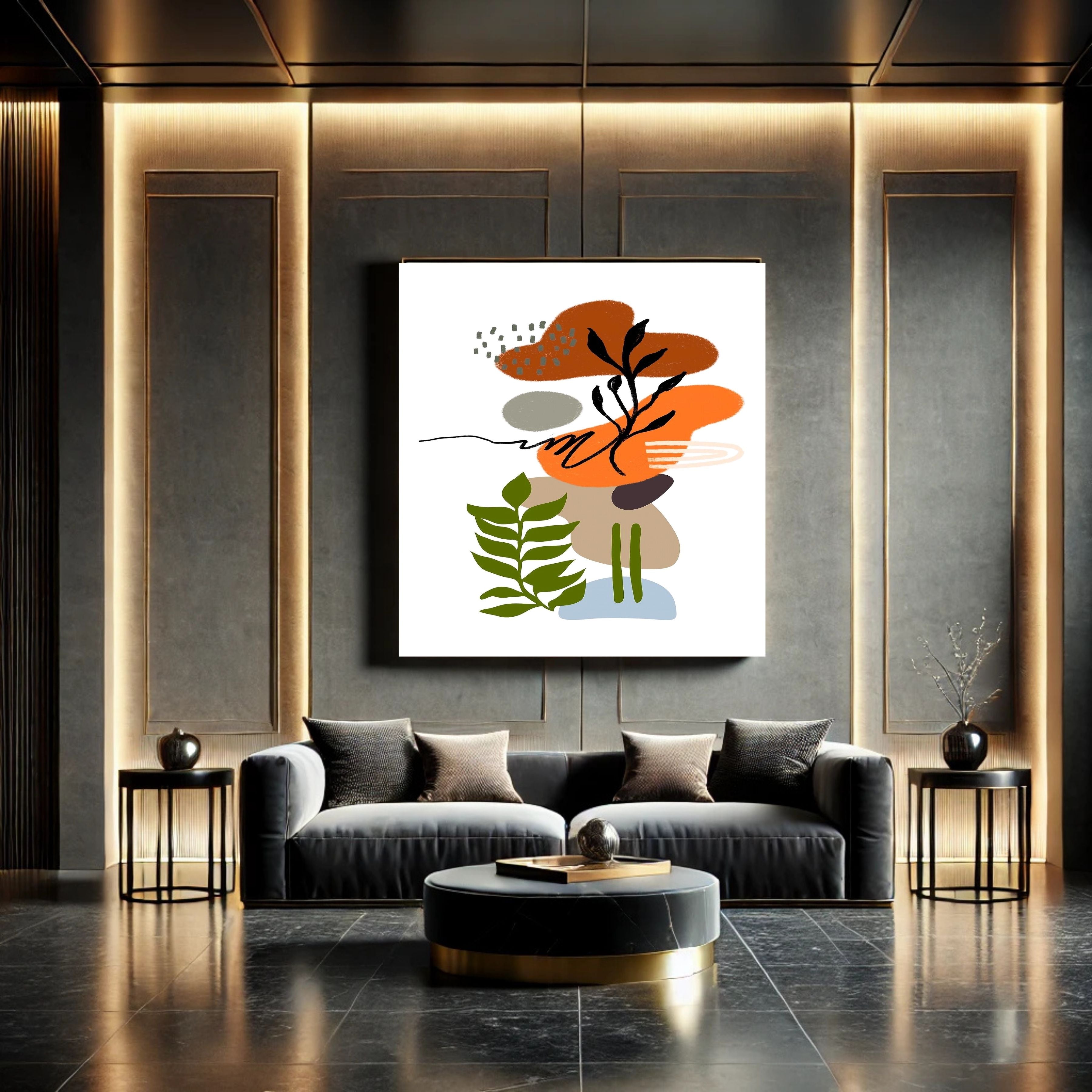 Modern boho Neutral Wall Art Printable | Luxury Minimalist Decor |modern boho wall decor| Printable Gallery Wall Set | Scandinavian Home Aesthetic|m55