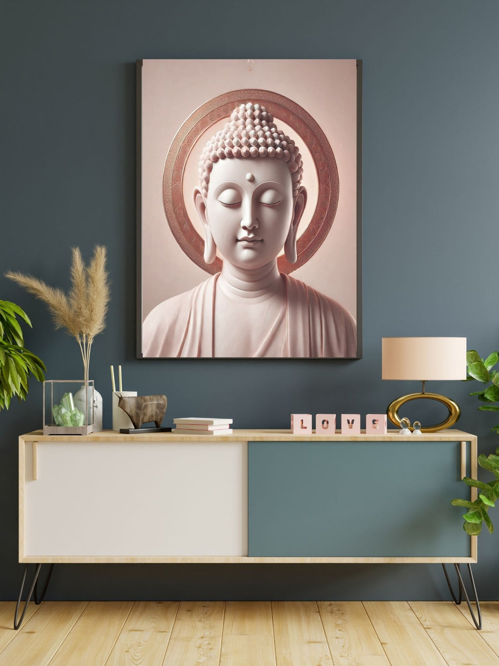 Lord Buddha Printable Wall Art, Zen Buddha Poster, Meditation Room Decor, Buddhist Wall Hanging, Spiritual Digital Download, Peaceful Home Decor|sp91