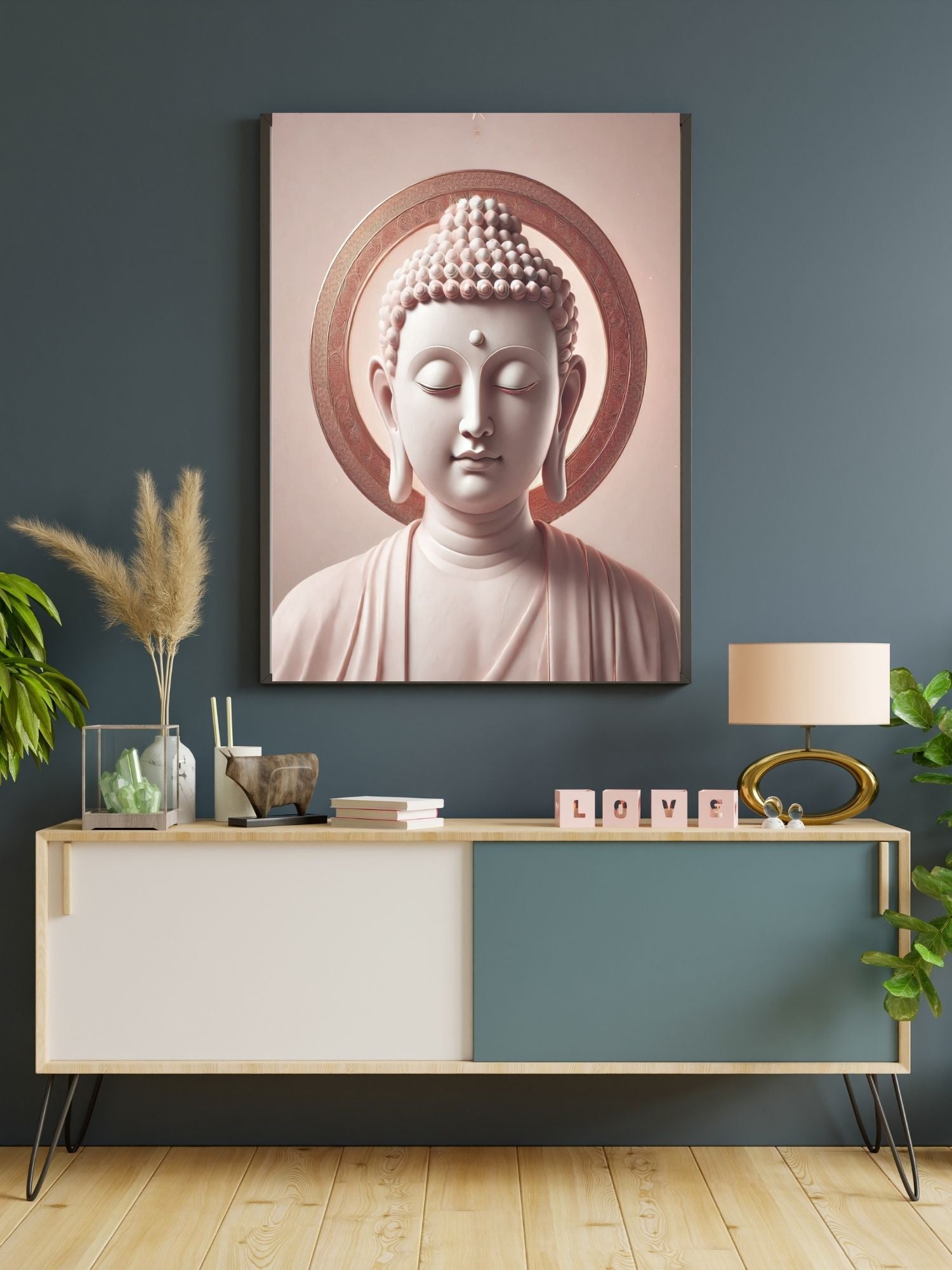 Lord Buddha Printable Wall Art, Zen Buddha Poster, Meditation Room Decor, Buddhist Wall Hanging, Spiritual Digital Download, Peaceful Home Decor|sp91