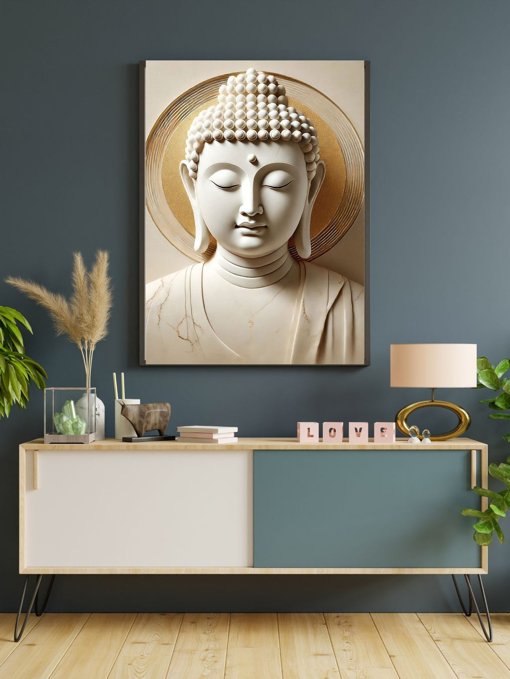 Lord Buddha Printable Wall Art, Zen Buddha Poster, Meditation Room Decor, Buddhist Wall Hanging, Spiritual Digital Download, Peaceful Home Decor|sp87