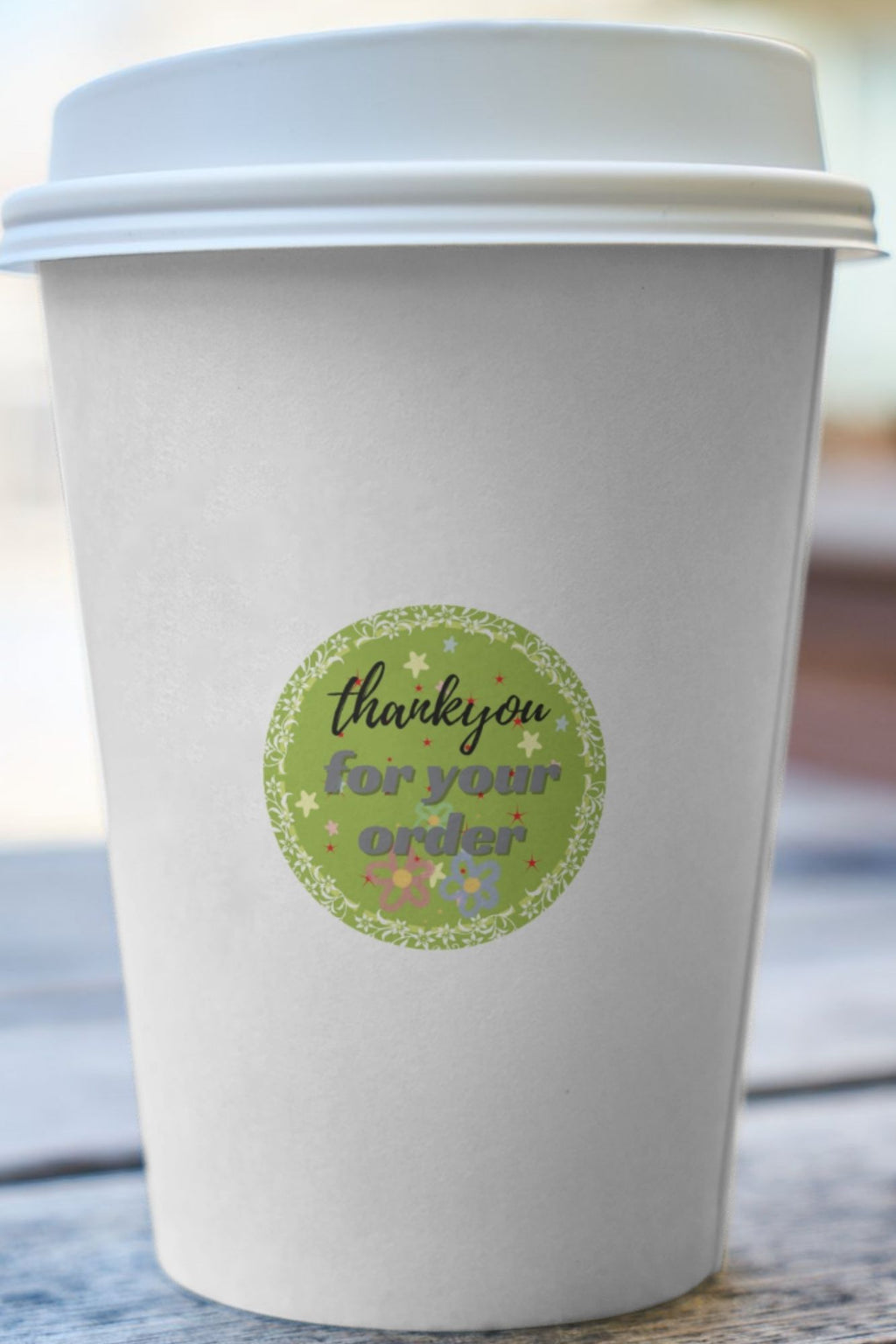 Commercial use Printable Round Sticker Bundle | Thank You Stickers for Small Business | PNG + PDF Files | 1”, 1.5”, 2”, 2.5”, 3” Labels |Thank You Sticker Bundle|st3c