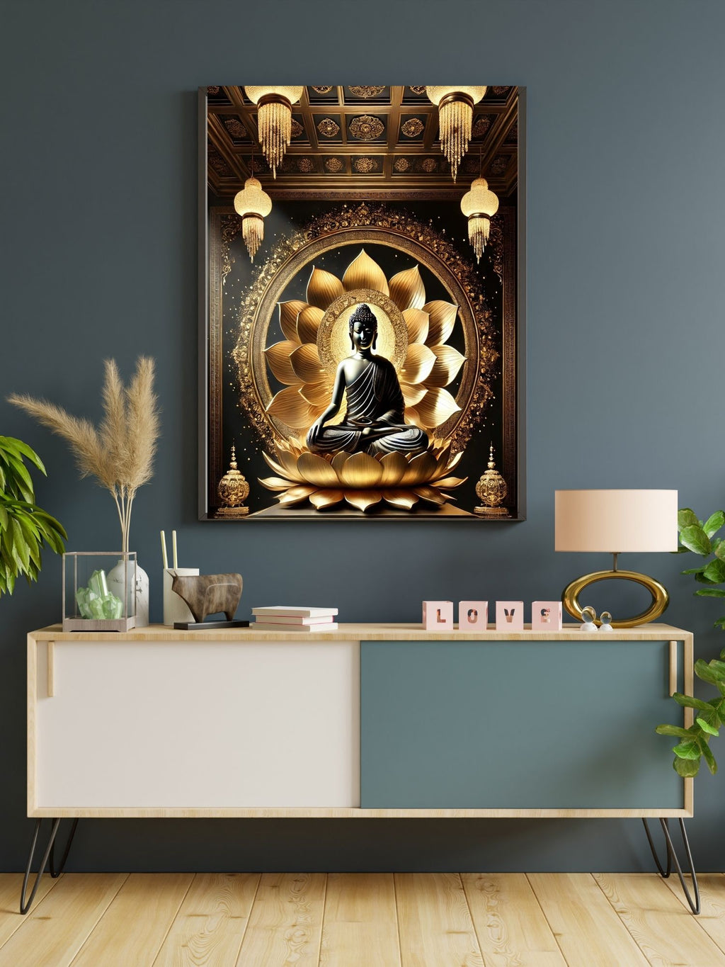 Lord Buddha Printable Wall Art, Zen Buddha Poster, Meditation Room Decor, Buddhist Wall Hanging, Spiritual Digital Download, Peaceful Home Decor|sp82
