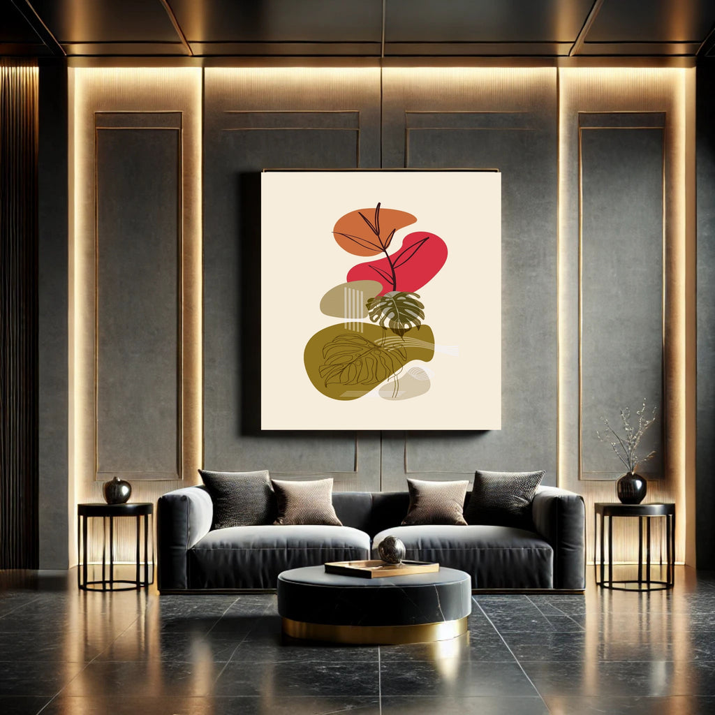 Modern Neutral Wall Art Printable | Luxury Minimalist Decor |modern wall decor| Printable Gallery Wall Set | Scandinavian Home Aesthetic|m45