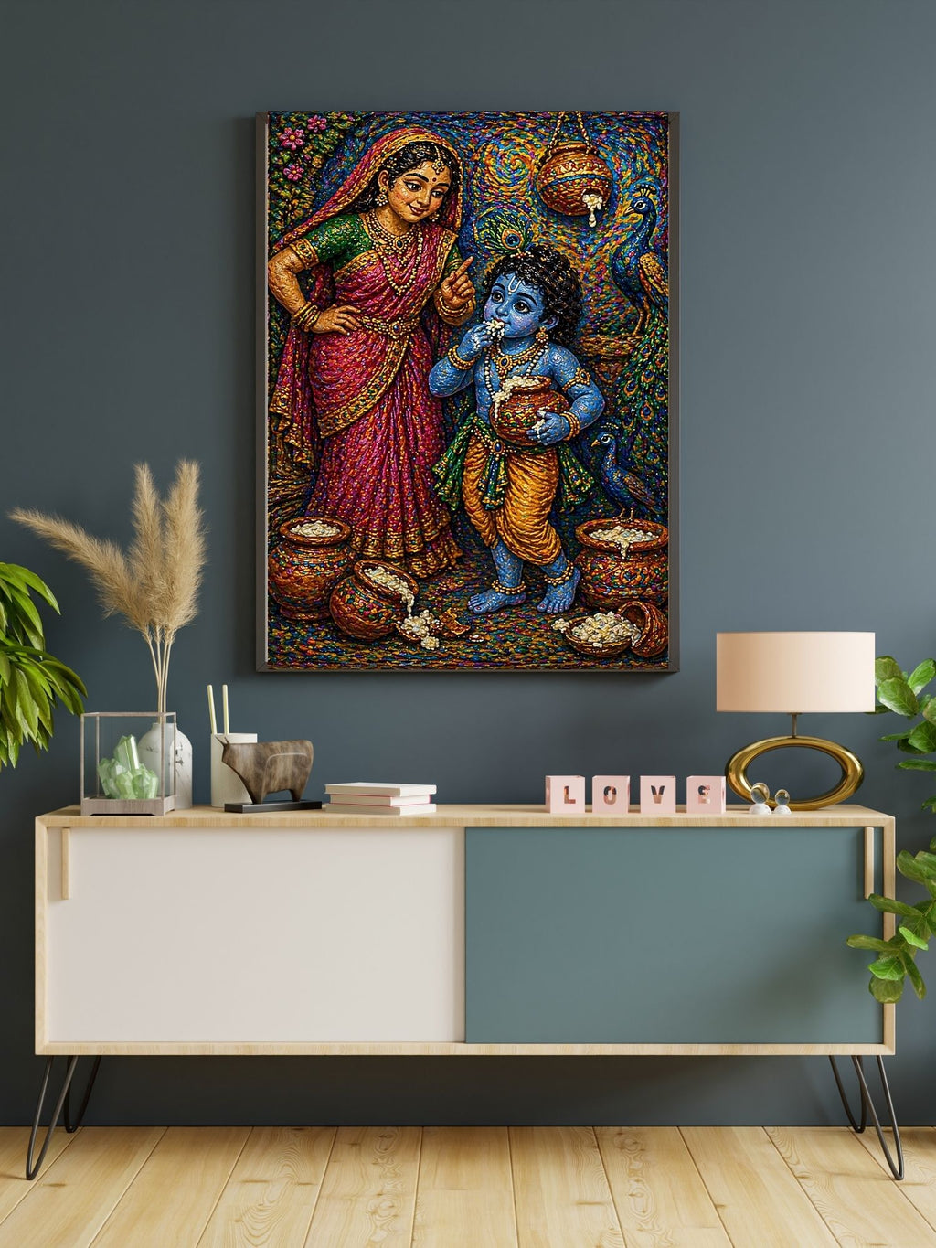 Commercial Use Lord Krishna Wall Art Bundle | Hindu Printable Decor | Commercial Use License Included | Spiritual Home Decor | Pooja Room Prints | Digital Download|sp52c