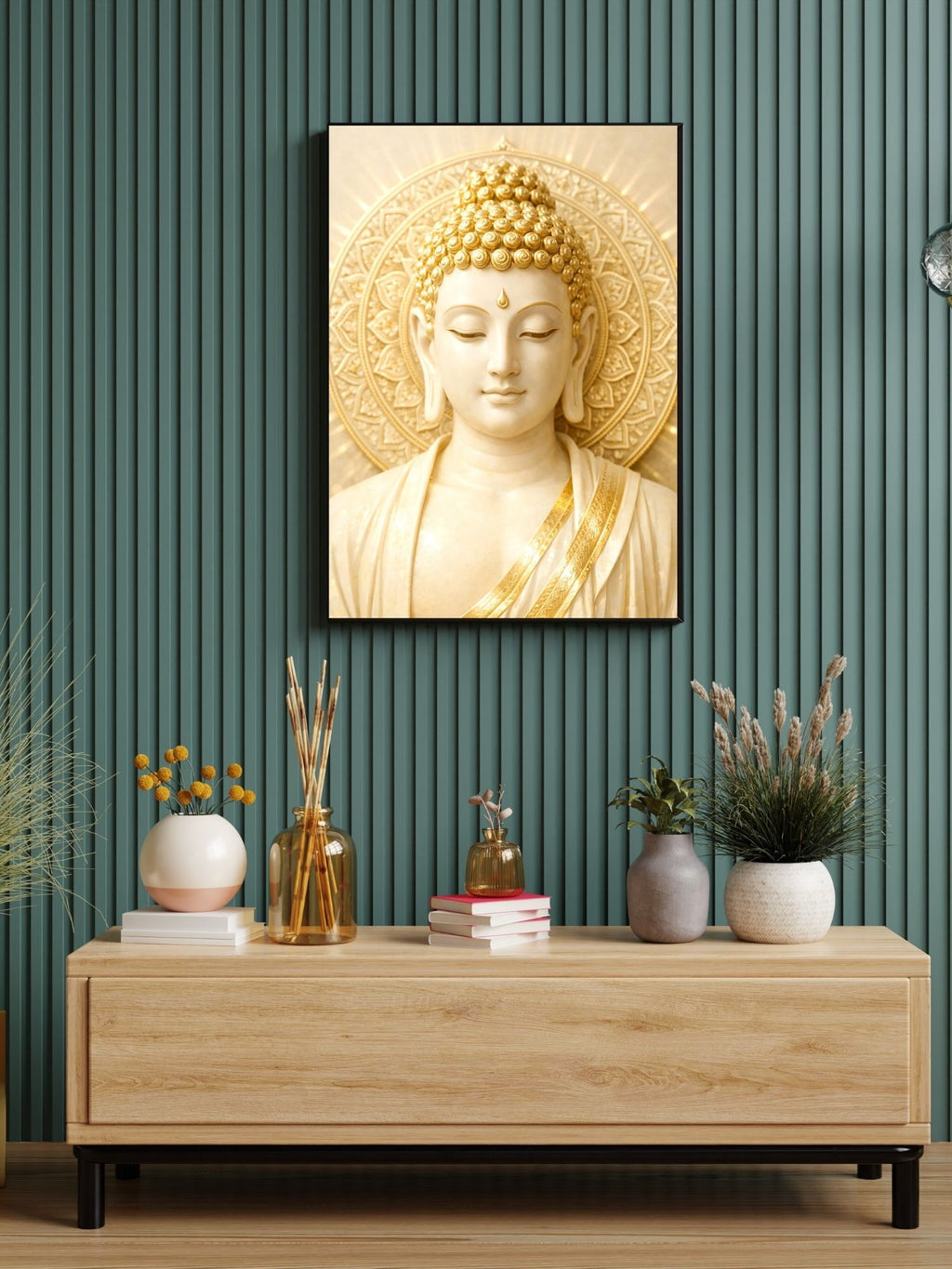 Commercial Use Lord Buddha Wall Art Printable | Zen Meditation Decor | Buddhist Wall Hanging | Spiritual Home Decor | Mindfulness Artwork | Instant Download|sp88c