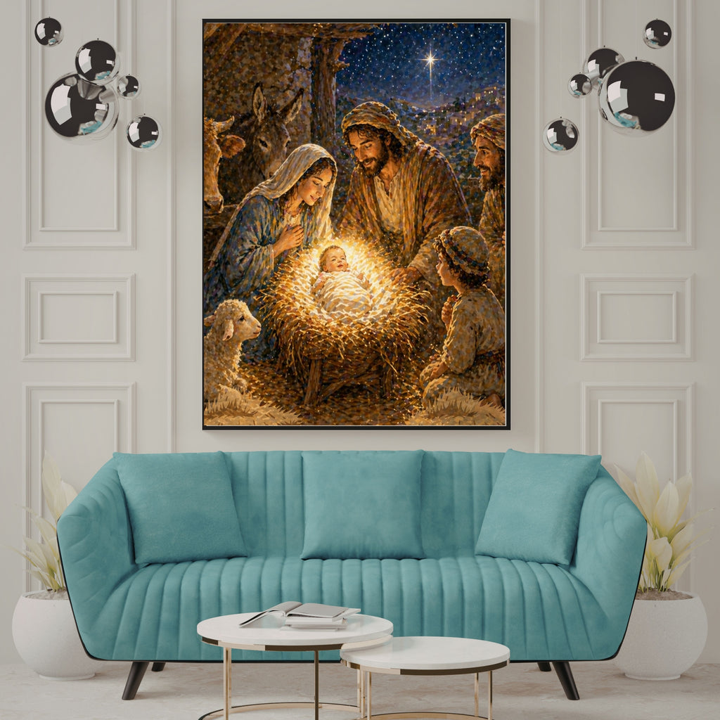 Jesus Wall Art Printable Set, Christian Nursery Decor, Bible Story Prints, Jesus with Children, Good Shepherd, Baptism, Faith Gift|sp13