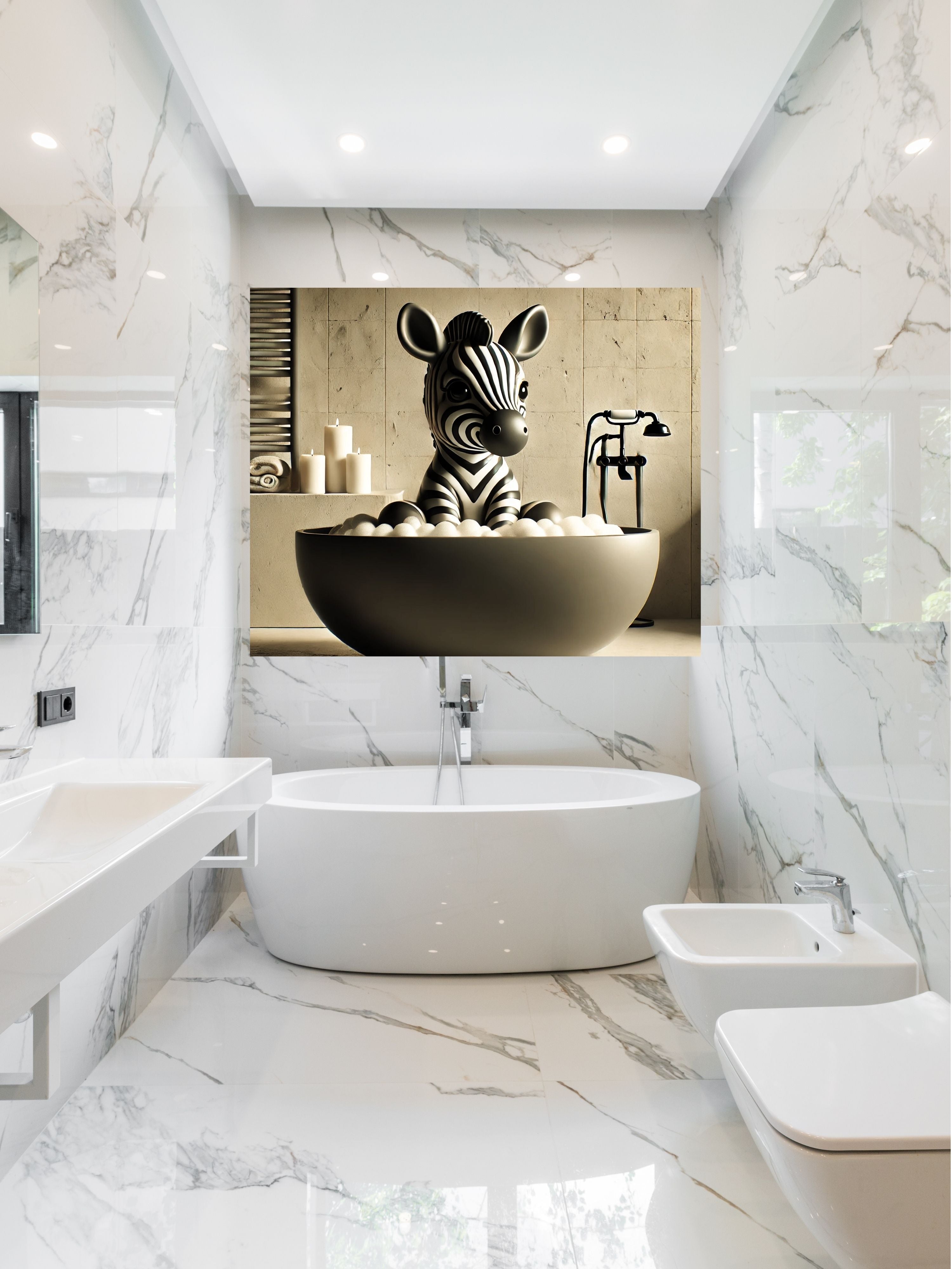 Bathroom Wall Art Printable Bundle | 11+ Sizes Included | Bathroom Wall Hanging Decor | Modern Bathroom Posters  | Instant Download|kwd44