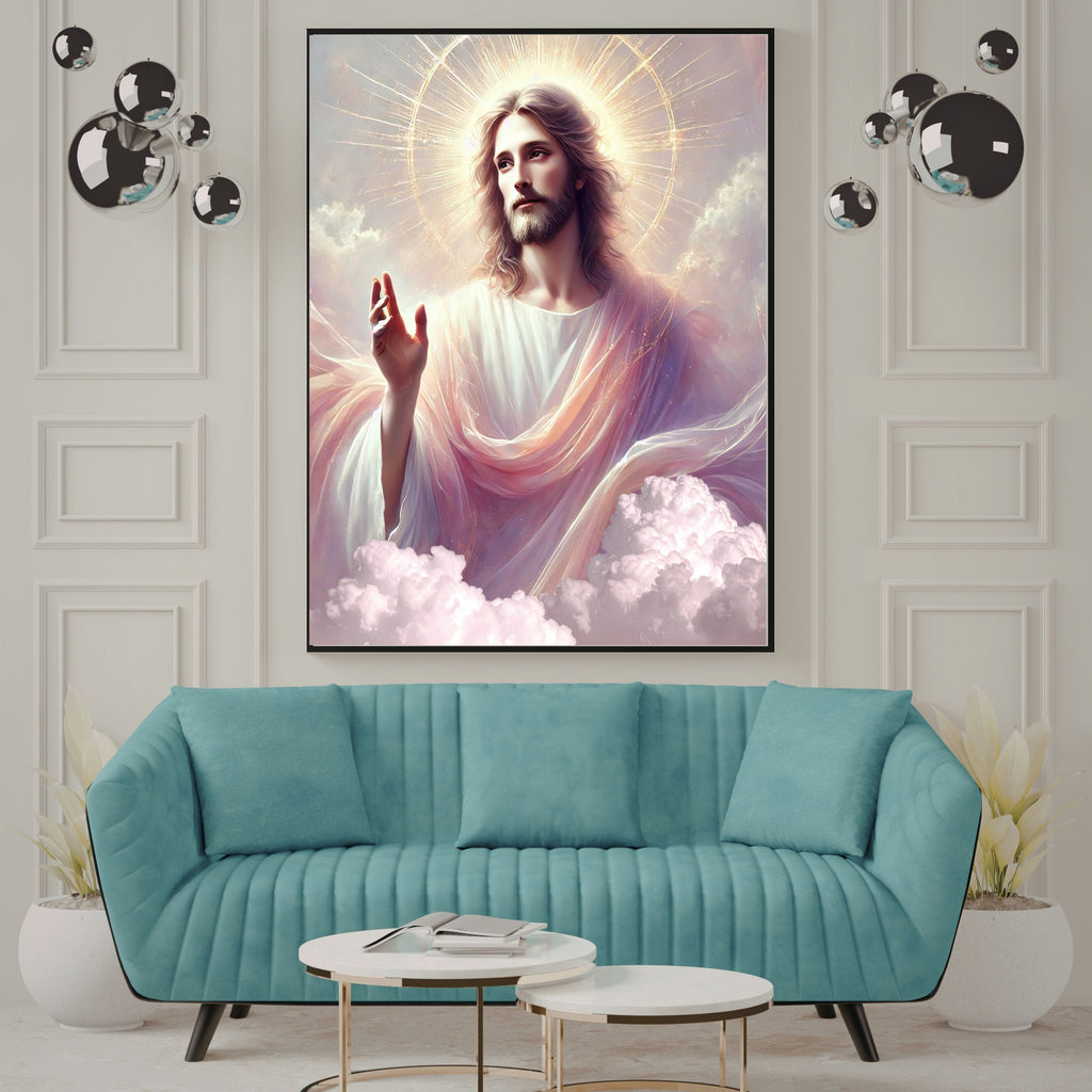 Jesus Wall Art Printable Set, Christian Nursery Decor, Bible Story Prints, Jesus with Children, Good Shepherd, Baptism, Faith Gift|sp23