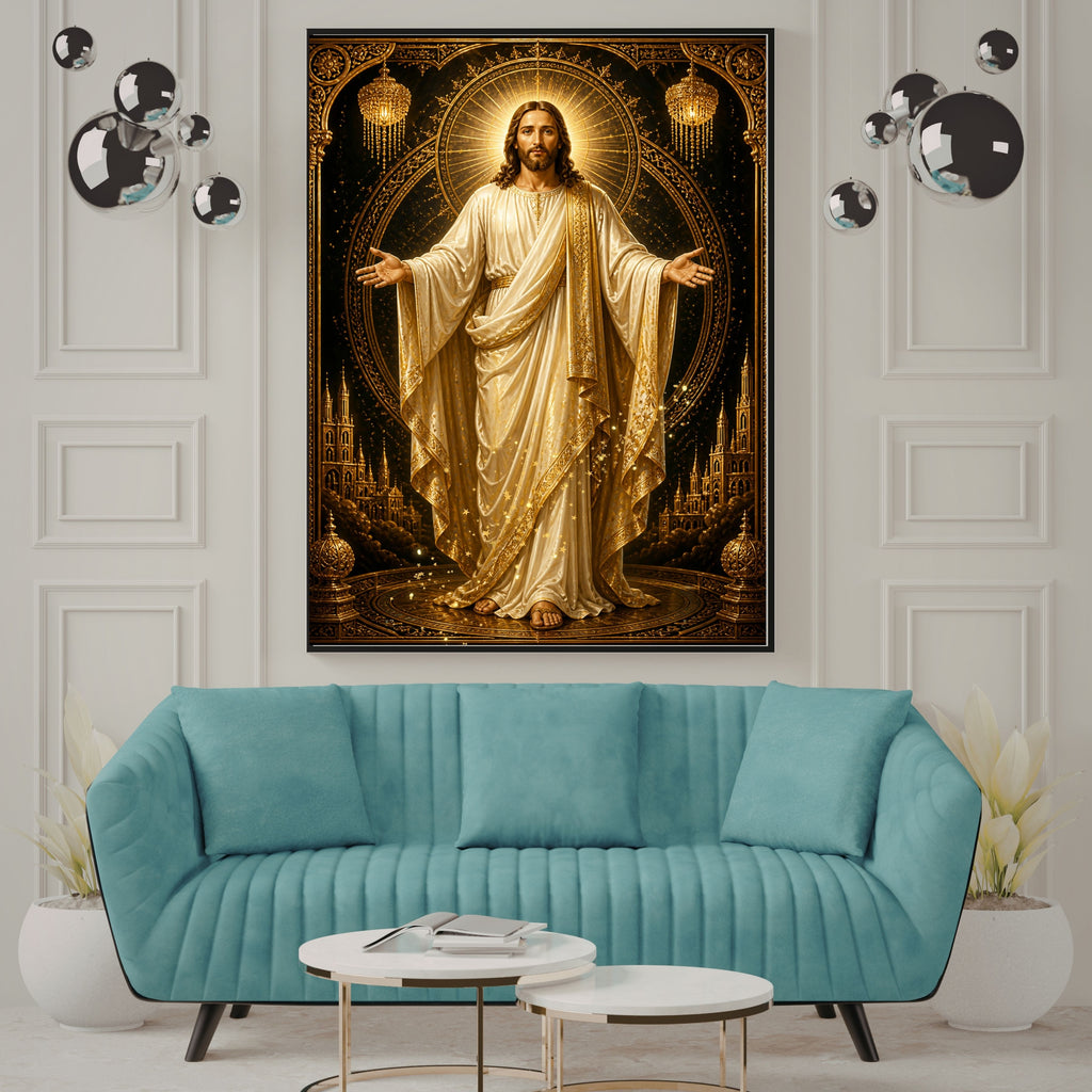 Commercial Use Jesus Wall Art Printable Set, Christian Nursery Decor Bundle, Bible Story Illustrations, Resell License Included|sp39c