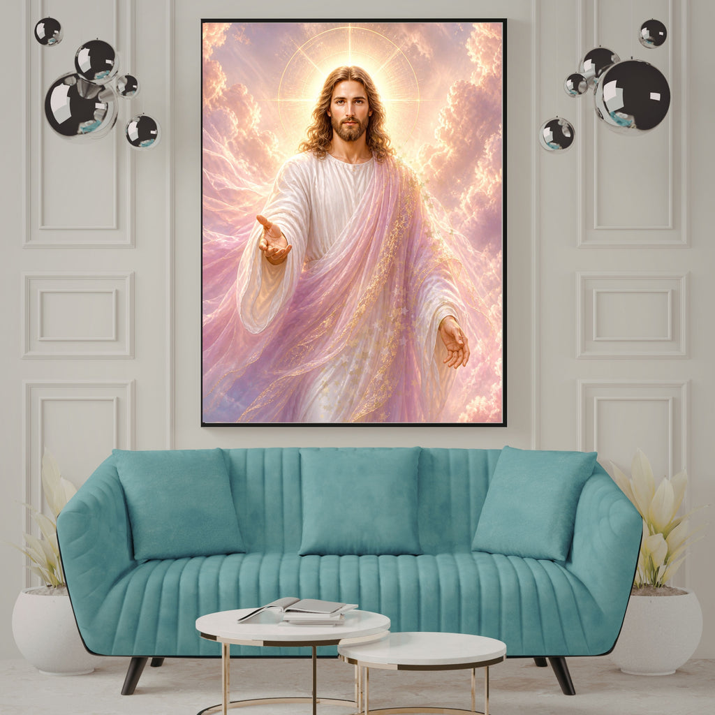 Jesus Wall Art Printable Set, Christian Nursery Decor, Bible Story Prints, Jesus with Children, Good Shepherd, Baptism, Faith Gift|sp43