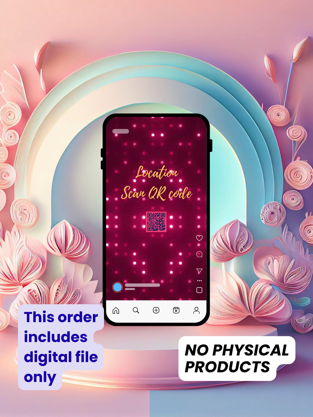 NEON Birthday Invitation Video | Editable Canva pro Template | Glow Party Invite | Digital Download|ki52